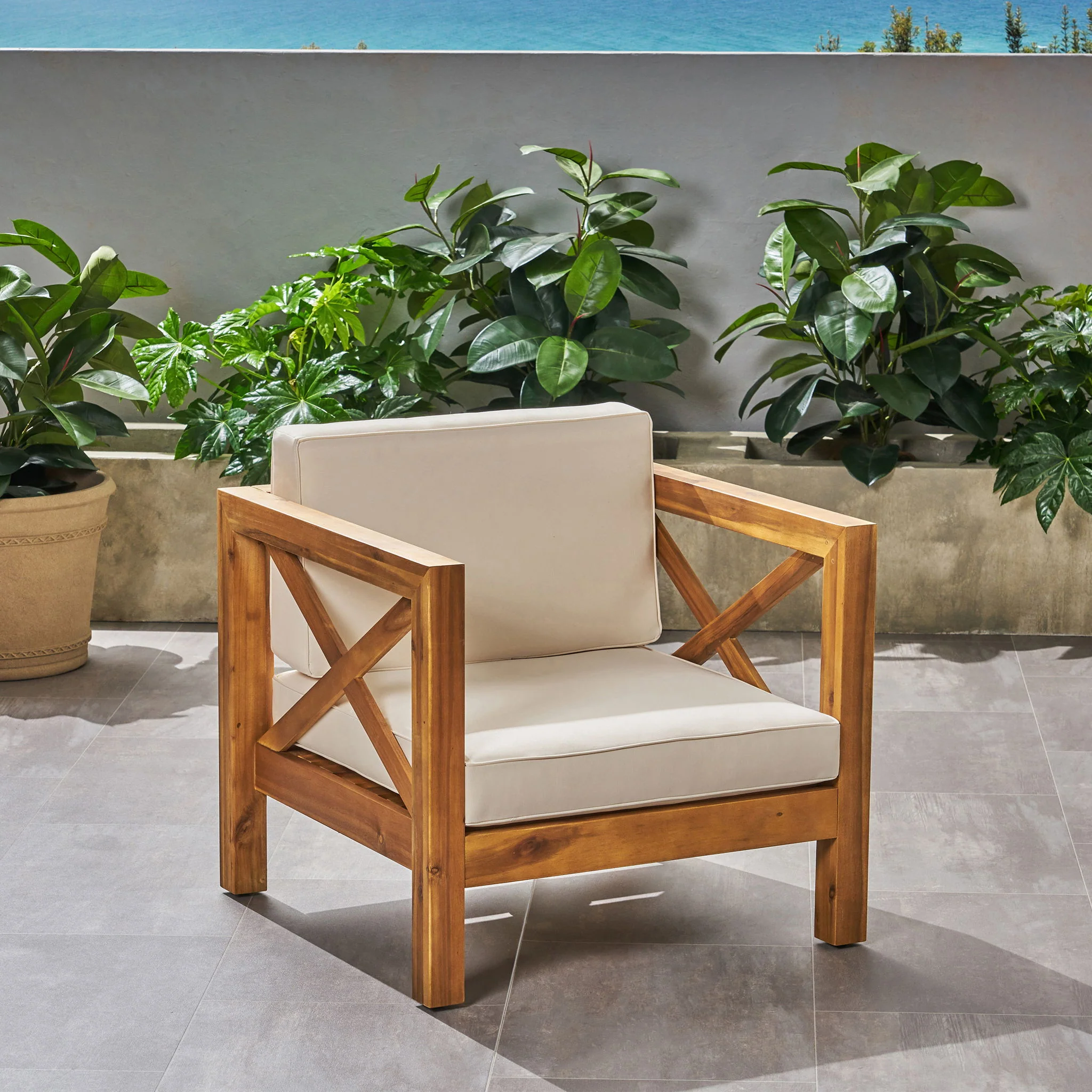 Brava - Mid - Century Modern Club Chair With Water Resistant Cushions - Image 29