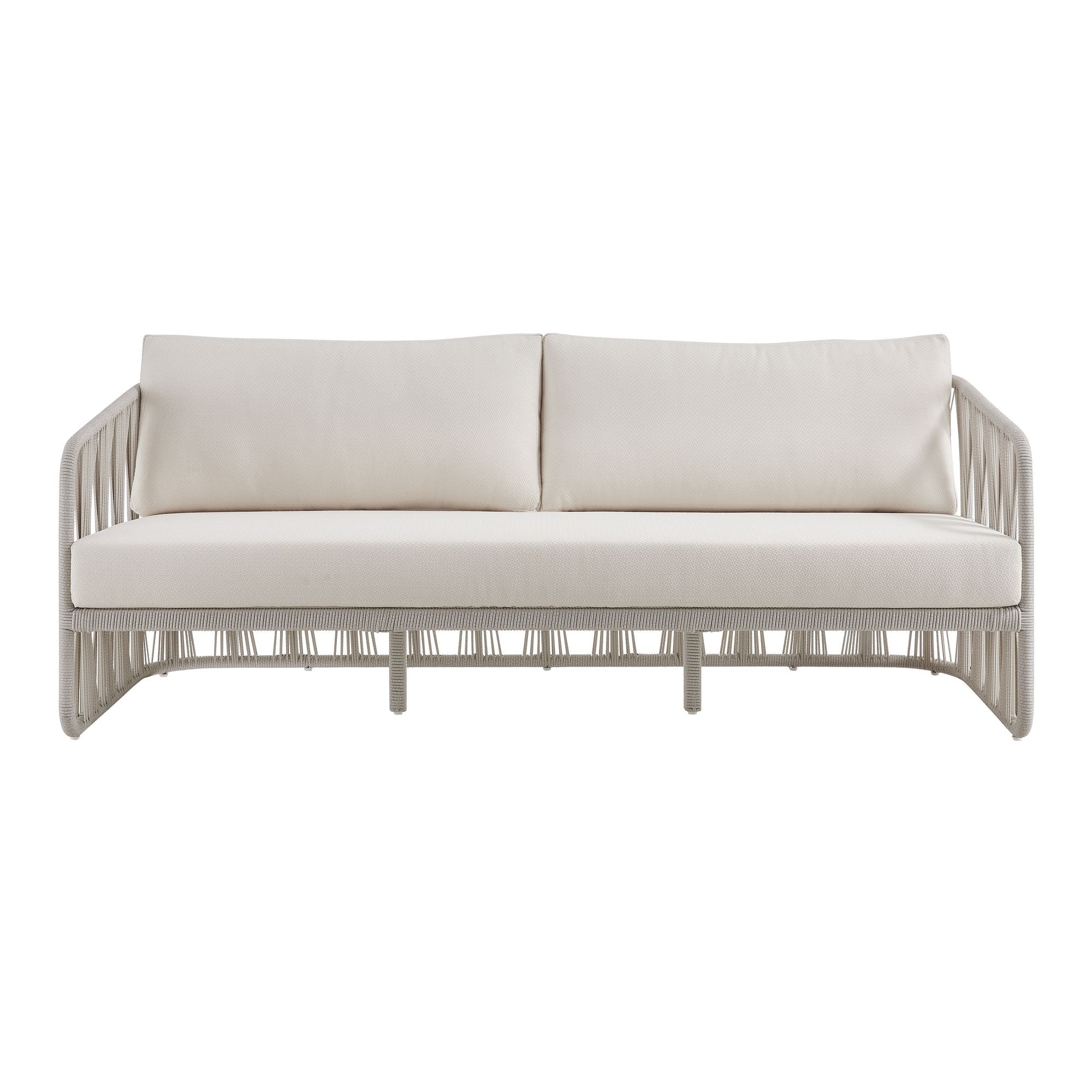 Breeze - Powder Coated Metal Outdoor Conversation Set With Cushions - Image 17