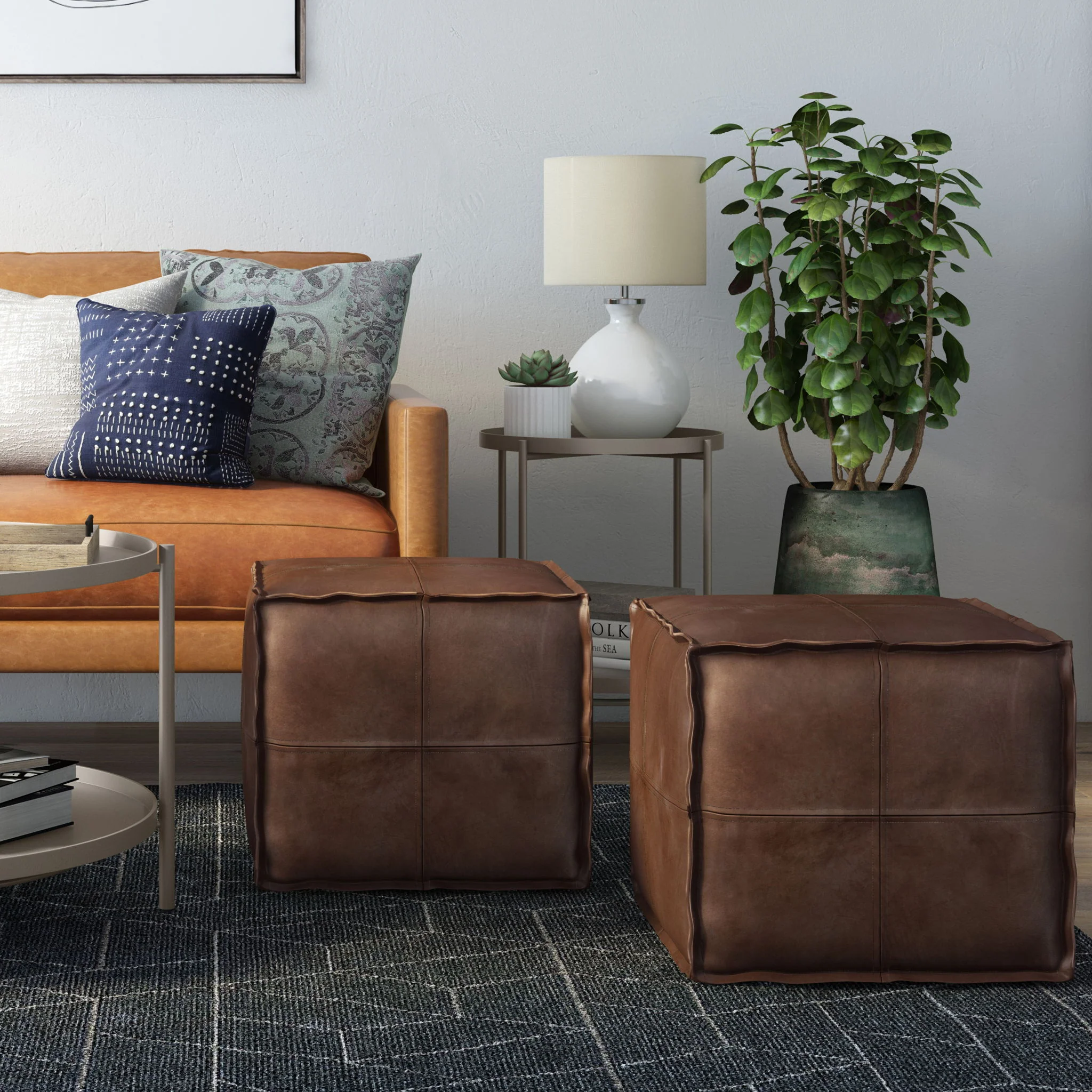 Brody - Versatile Square Pouf - Image 12