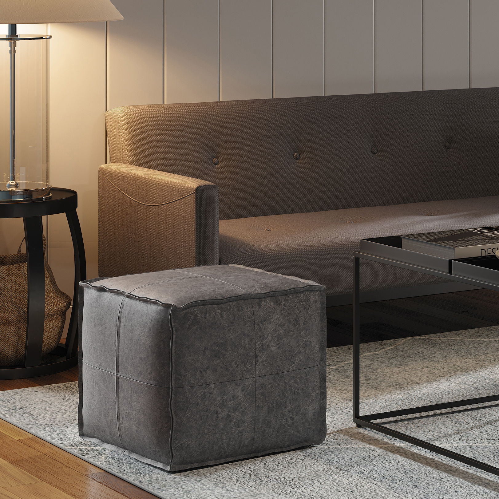 Brody - Versatile Square Pouf - Image 14