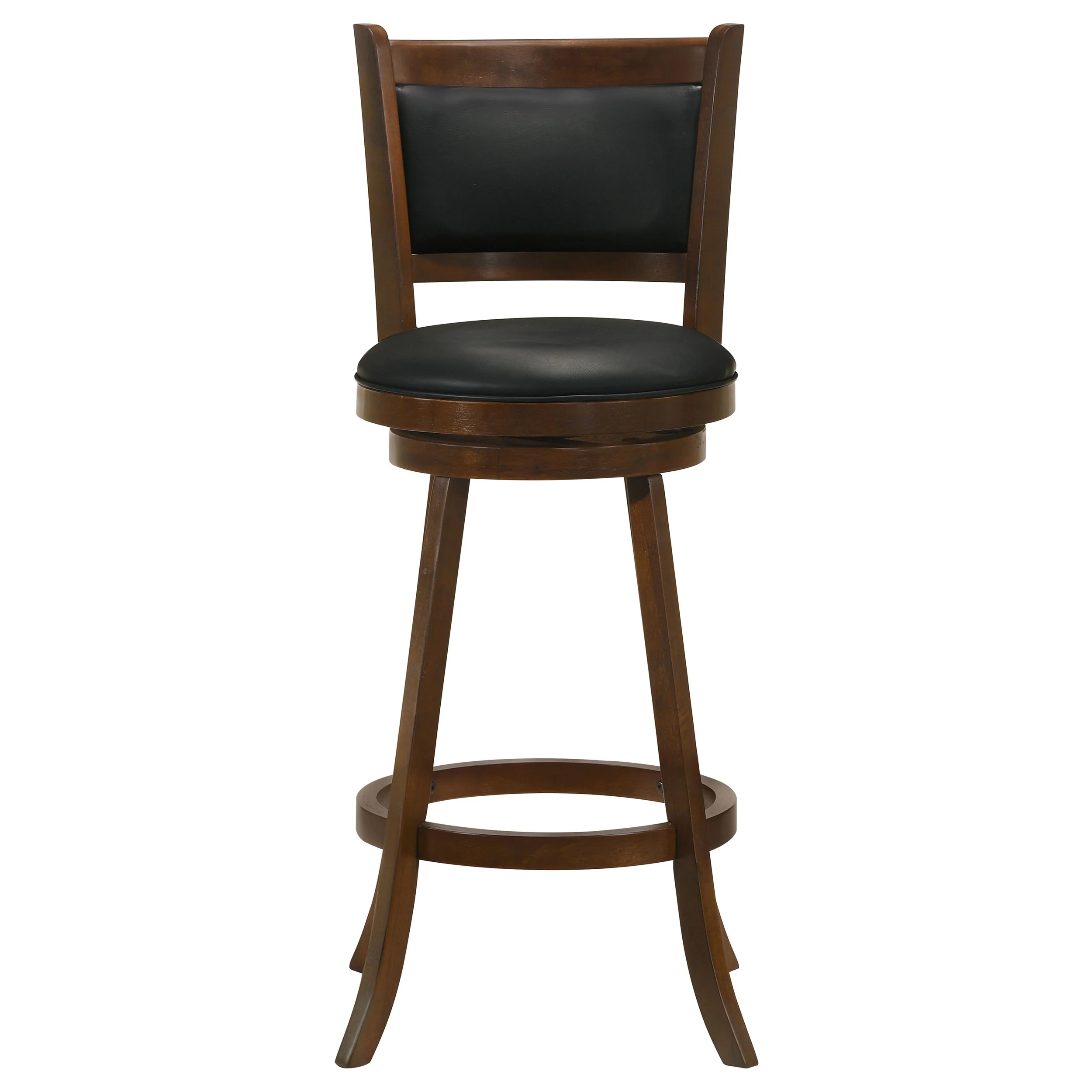 Broxton Upholstered Swivel Bar Chair Chestnut - Set of 2 - Image 5