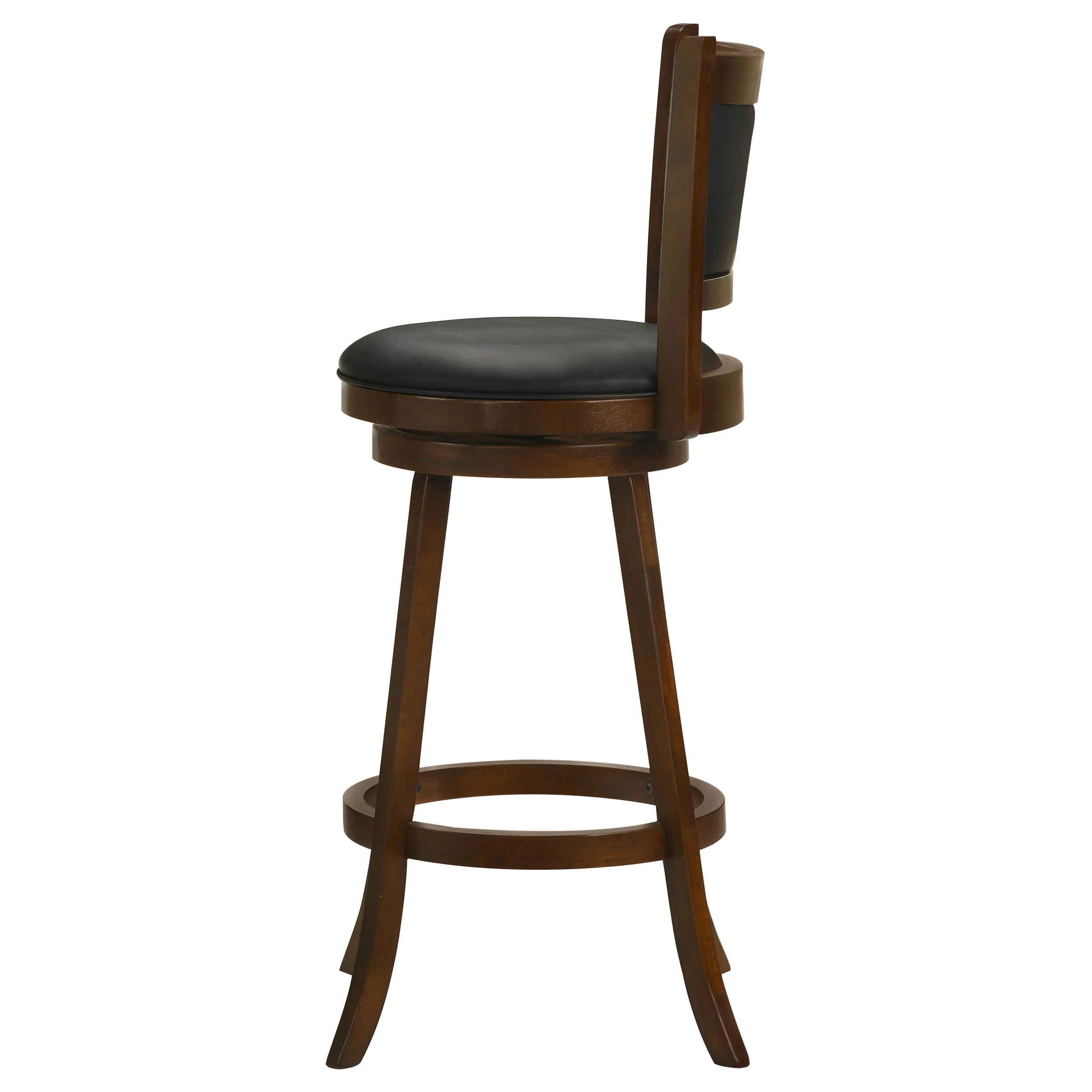 Broxton Upholstered Swivel Bar Chair Chestnut - Set of 2 - Image 6