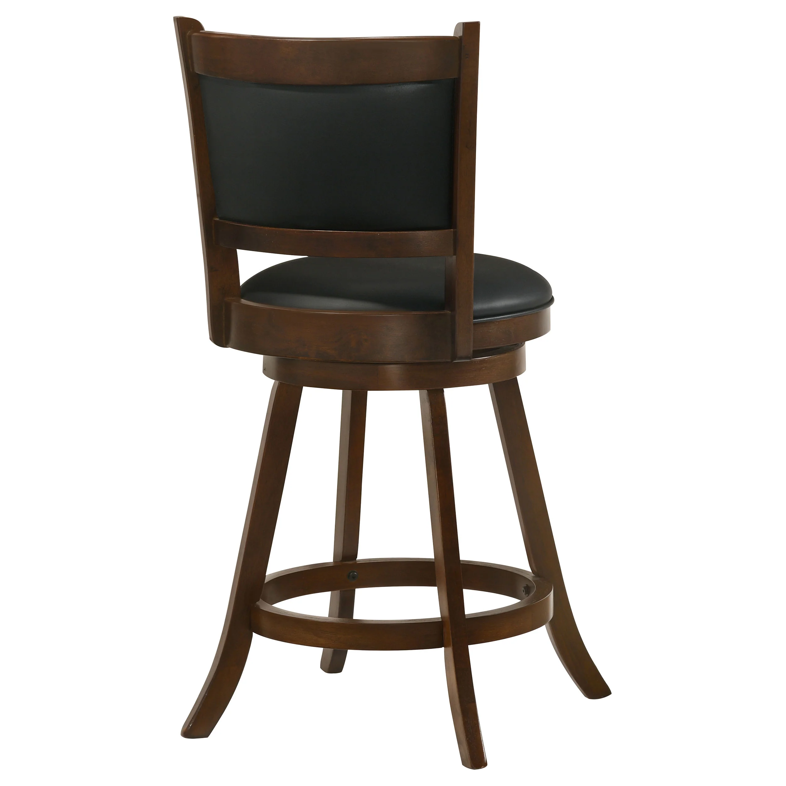 Broxton Upholstered Swivel Counter Chair Chestnut (Set of 2) - Image 6