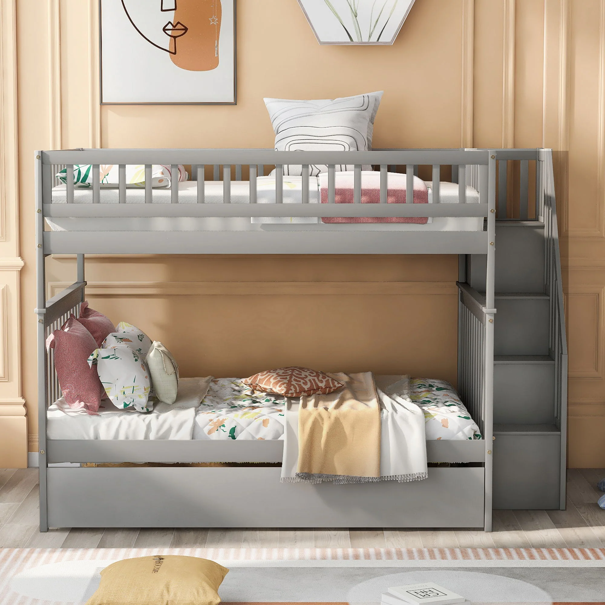 Bunk Bed With Staircase - Image 71