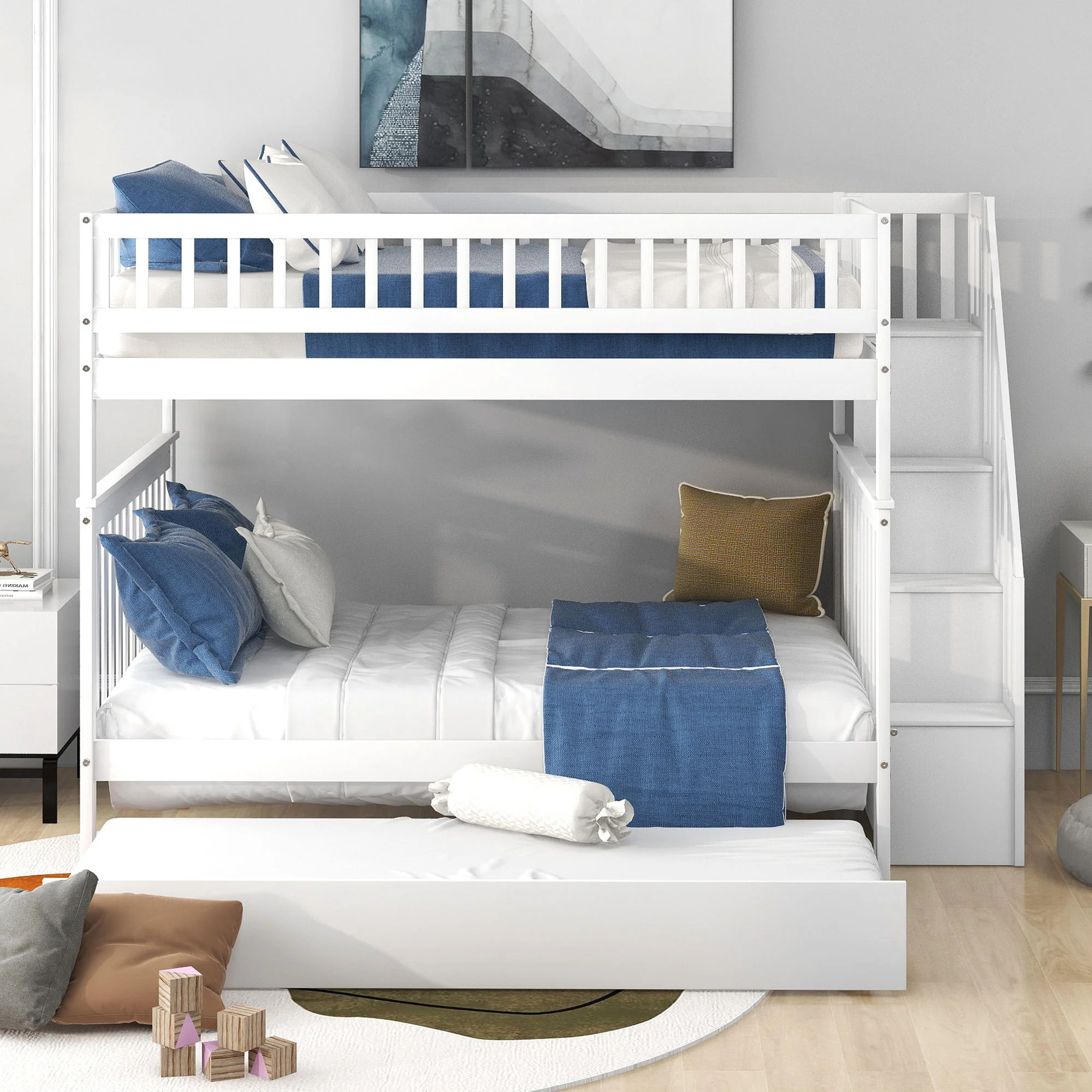 Bunk Bed With Staircase - Image 76