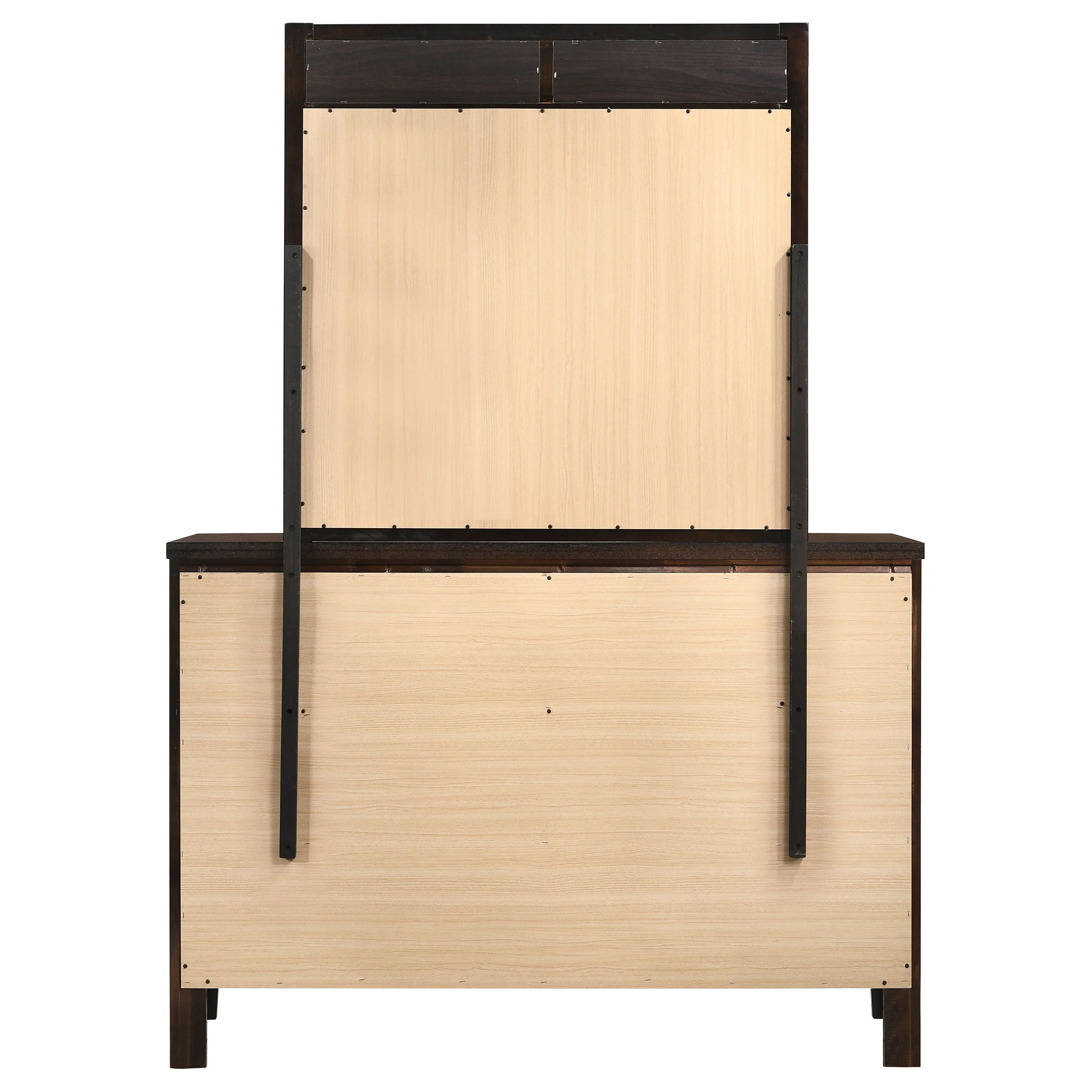 Carlton 6-Drawer Dresser with Mirror, Cappuccino - Image 10