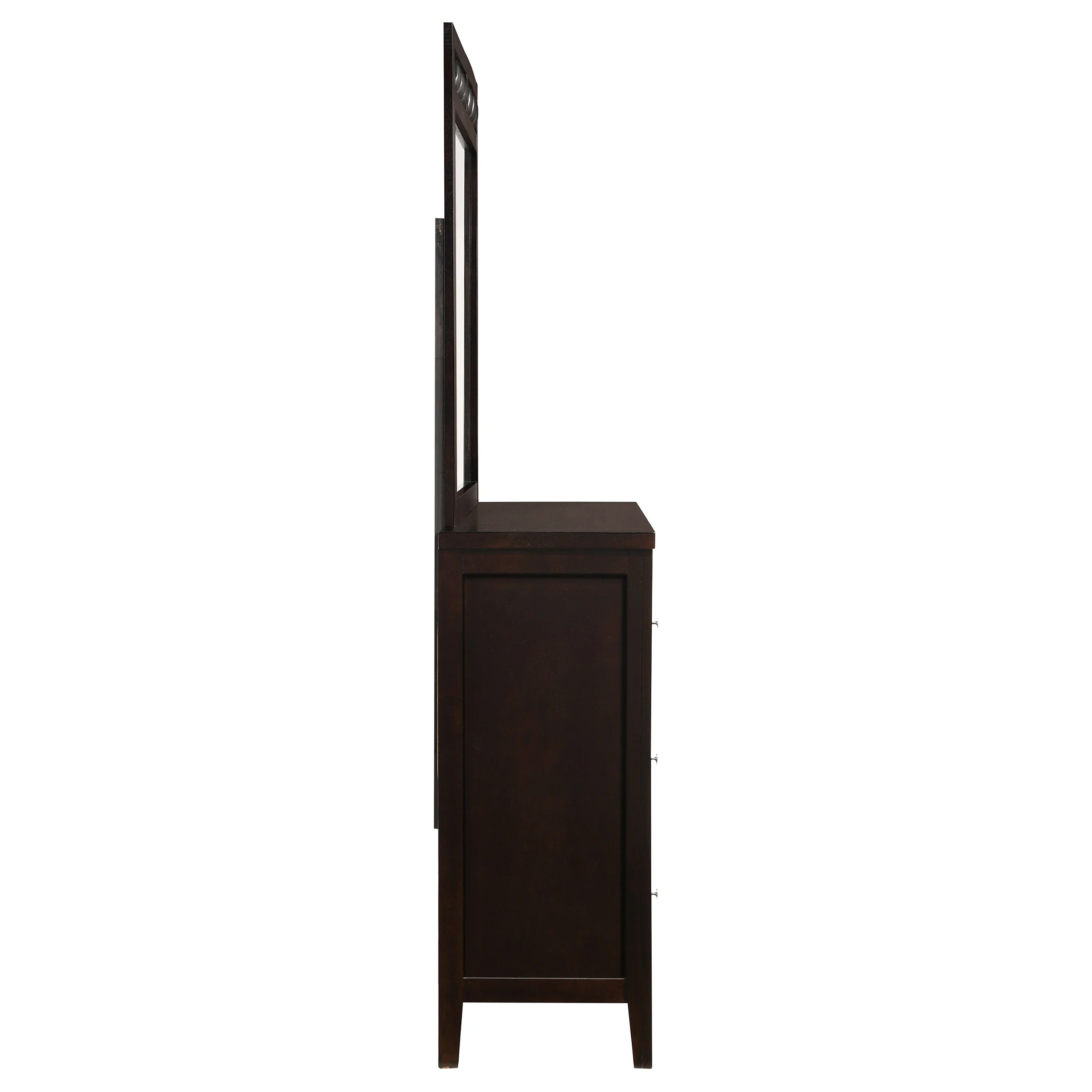 Carlton 6-Drawer Dresser with Mirror, Cappuccino - Image 6