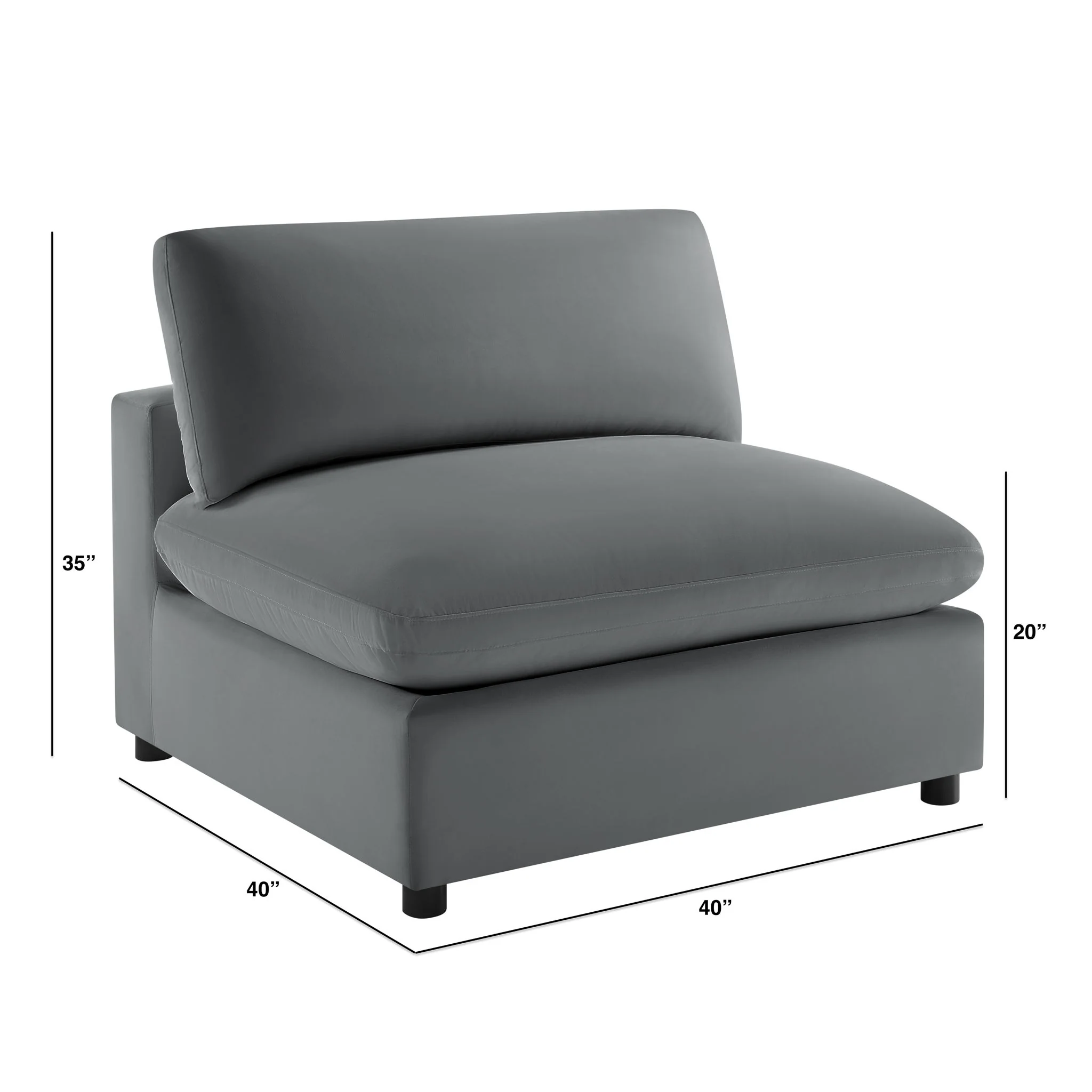 Caylie - Armless Slipper Chair - Image 13