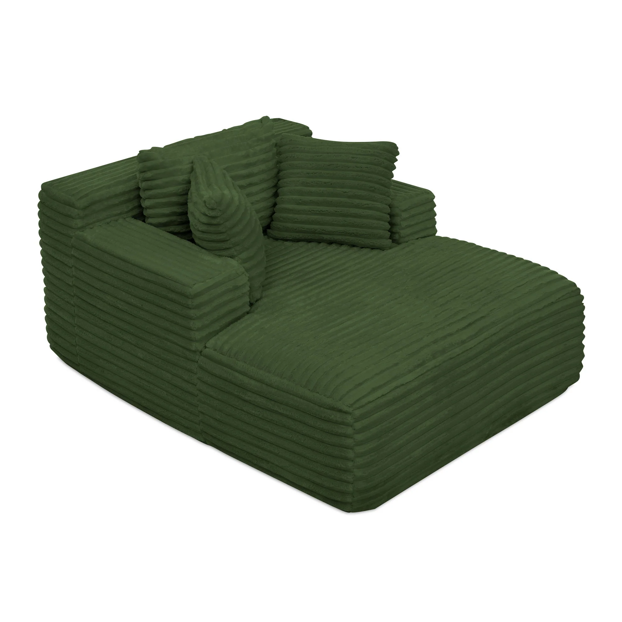 Chaise Lounge Sofa Bed With Deep Seat For Living Room - Image 5