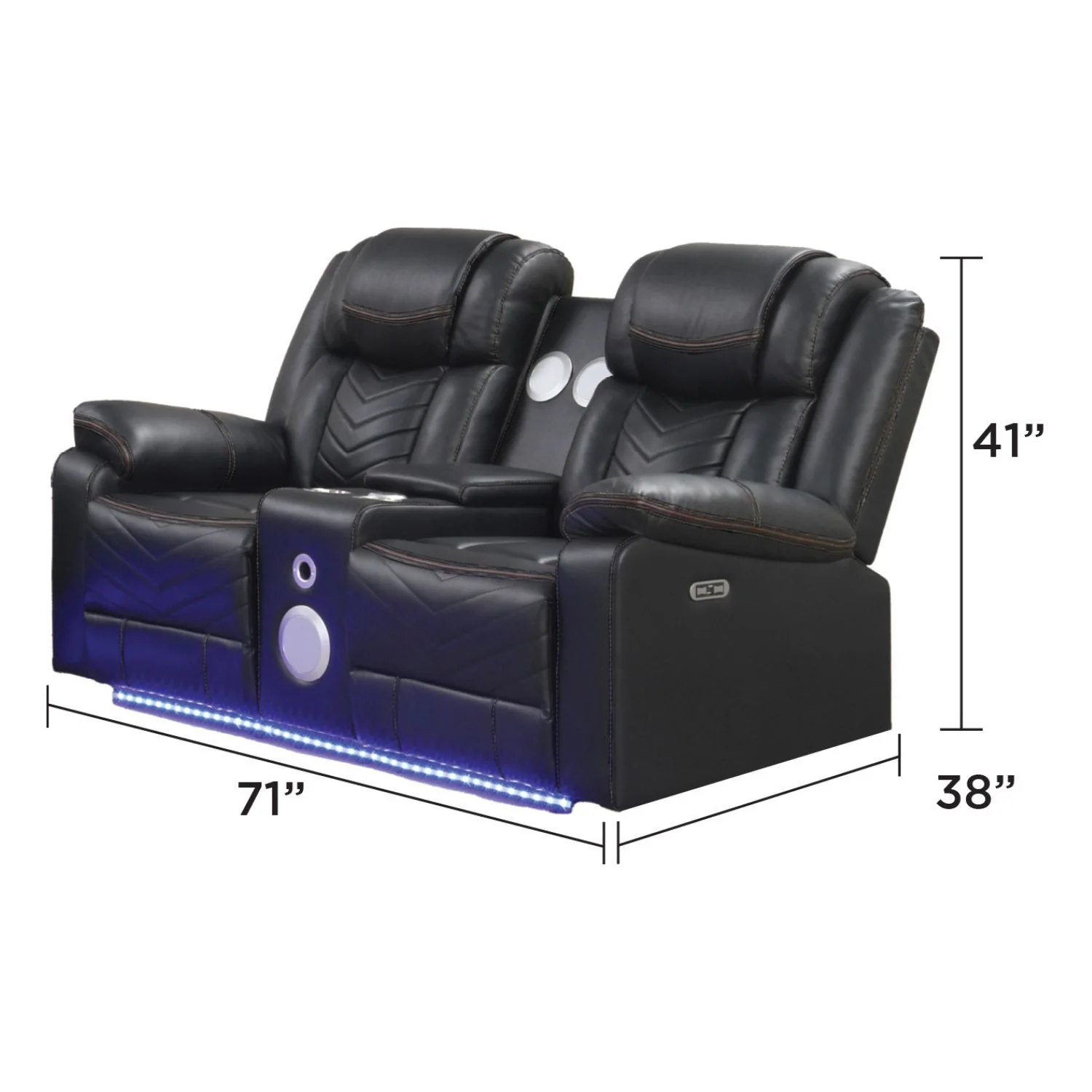 Challenger - LED Power Recliner Set - Image 14