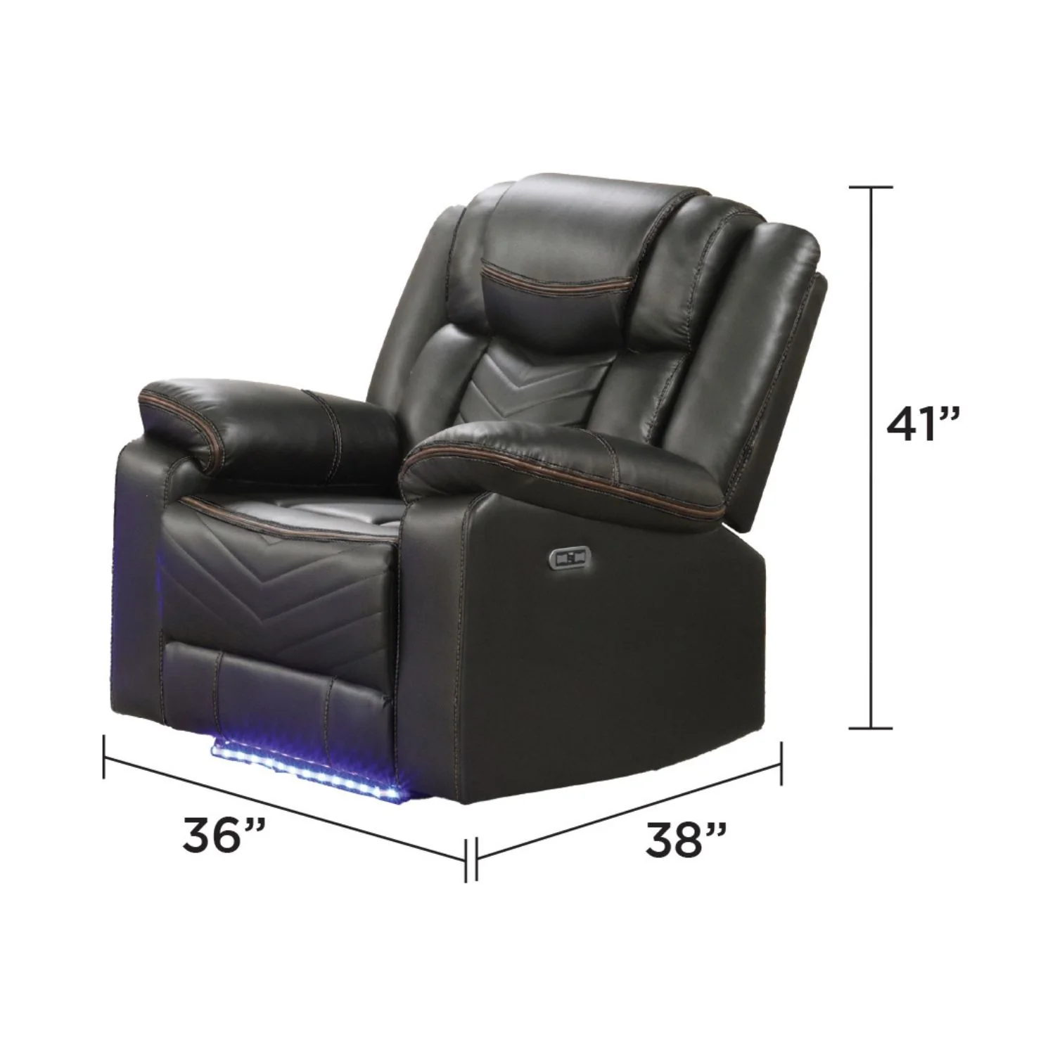 Challenger - LED Power Recliner Set - Image 20