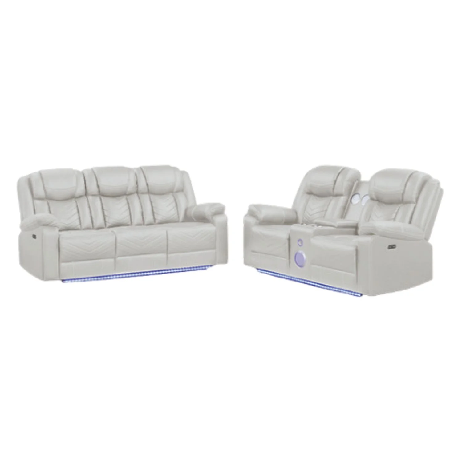 Challenger - LED Power Recliner Set - Image 3