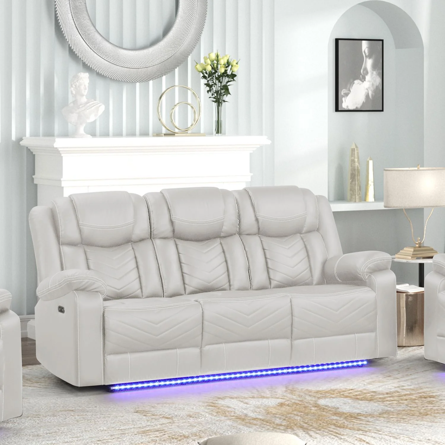 Challenger - LED Power Recliner Set - Image 31