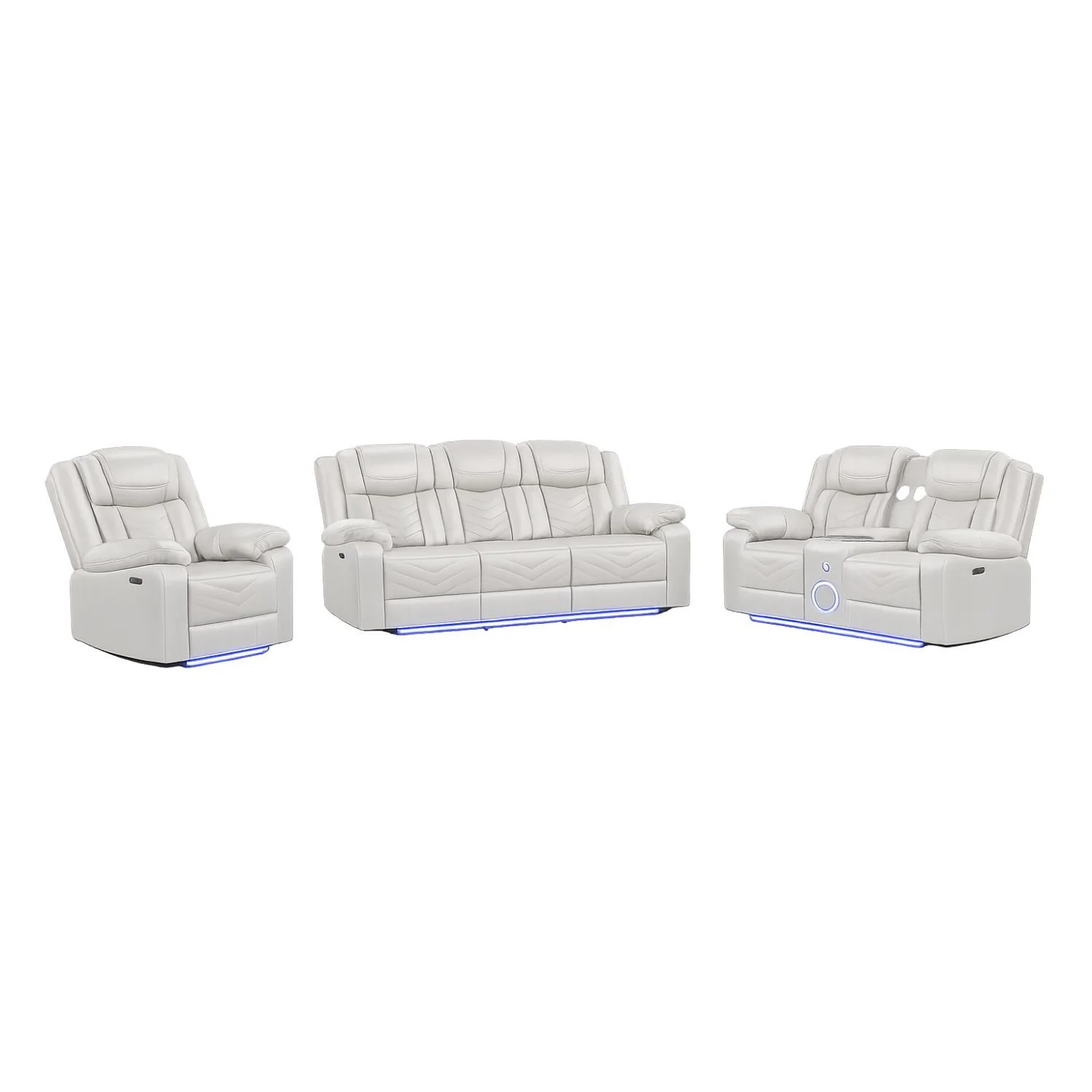 Challenger - LED Power Recliner Set - Image 4
