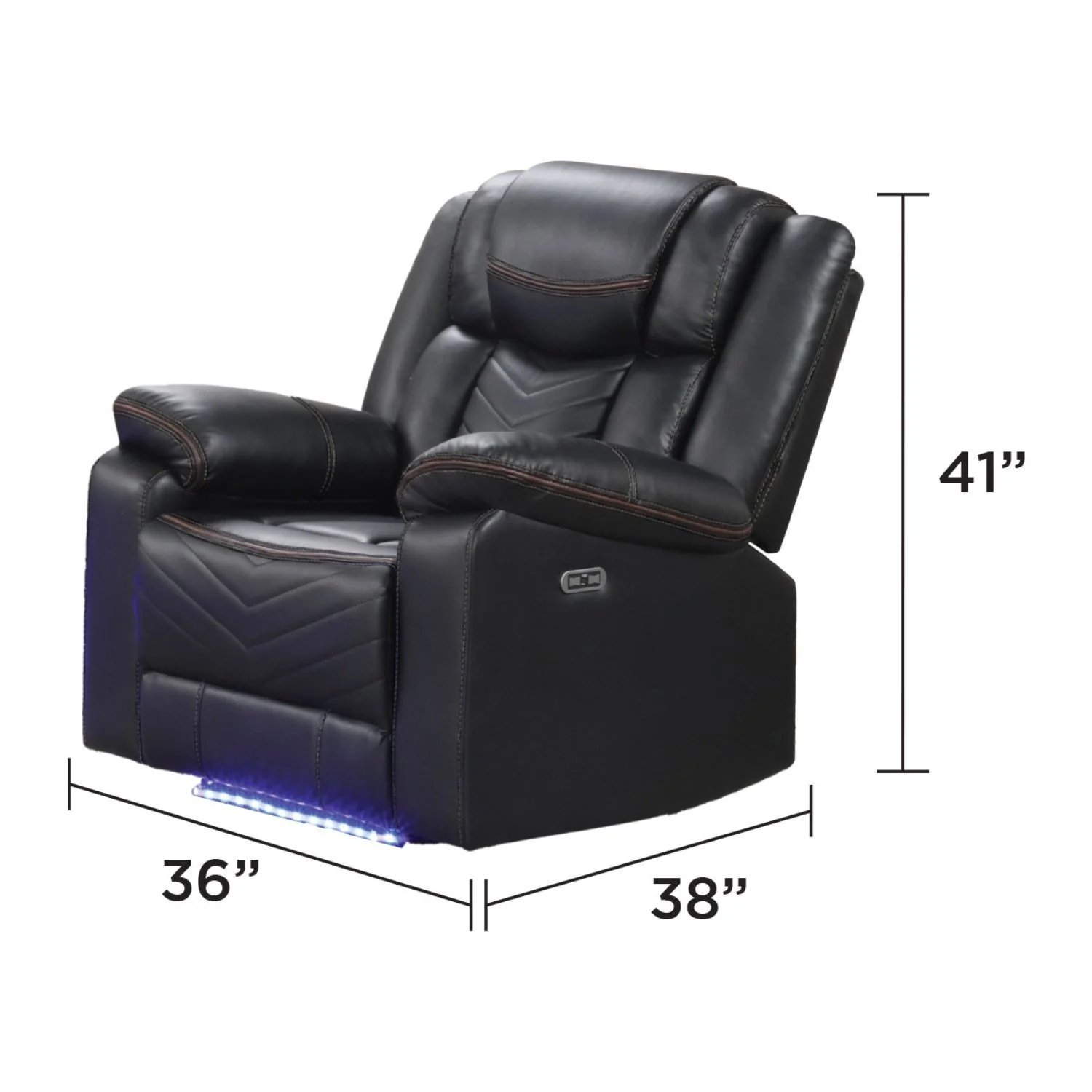 Challenger - LED Power Recliner Set - Image 7