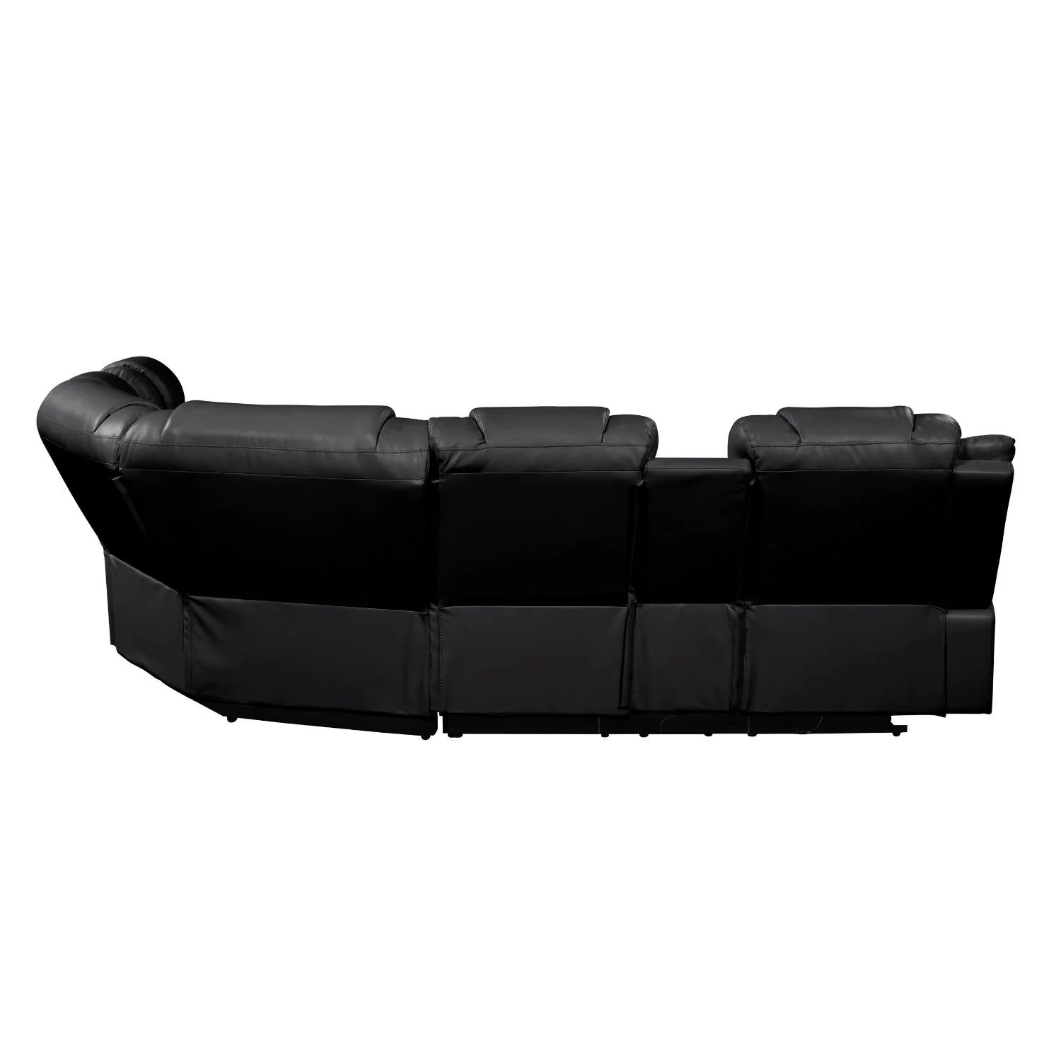 Challenger - Recliner Sectional Sofa, Built In USB, C Ports & Bluetooth - Image 6