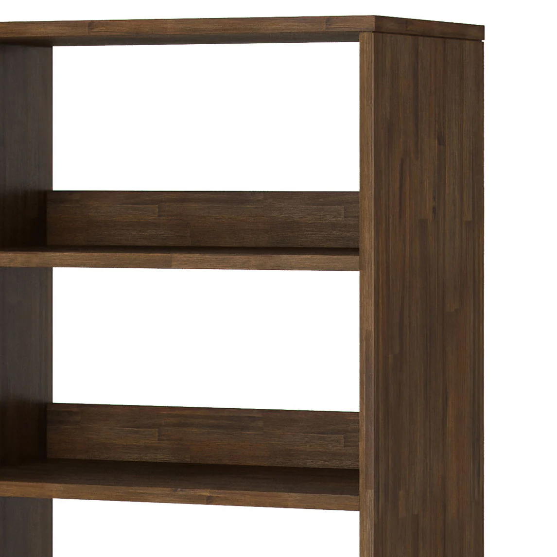 Chase - Tall Bookcase - Rustic Natural Aged Brown - Image 6