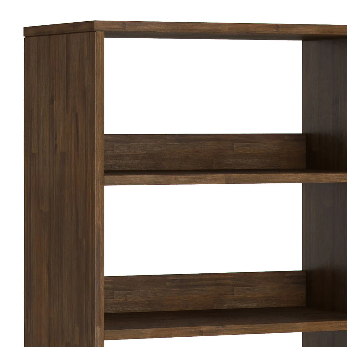 Chase - Tall Bookcase - Rustic Natural Aged Brown - Image 8