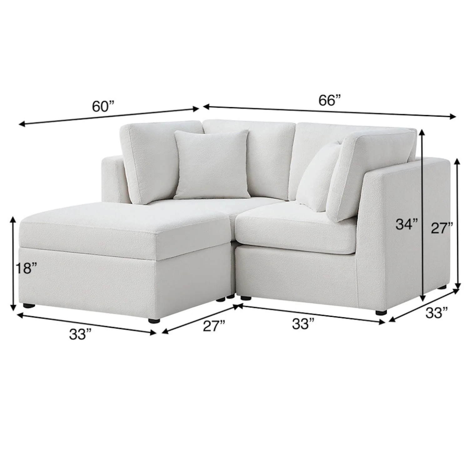 Chauncy - Sectional With Storage Ottoman - Image 12