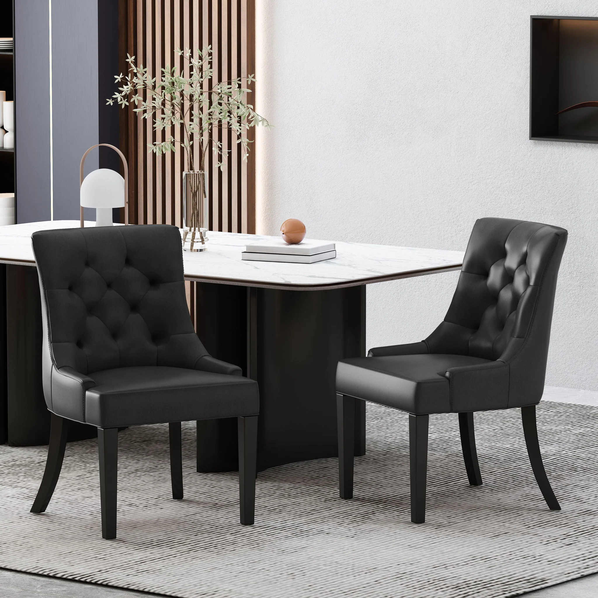 Cheney - Contemporary Dining Chair Tufted Upholstery (Set of 2) - Image 20