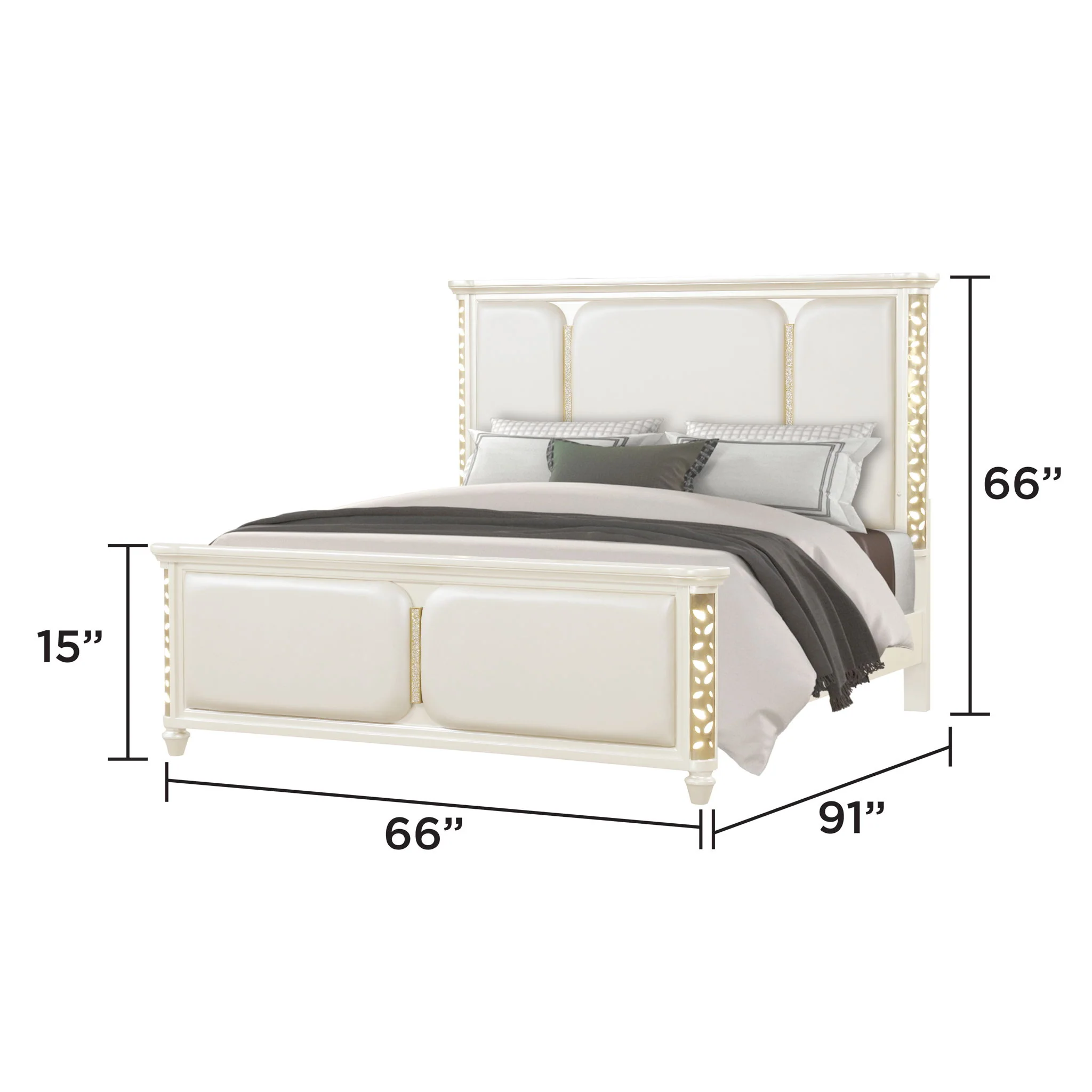 Cinderella - Bedroom Set With LED - Image 4