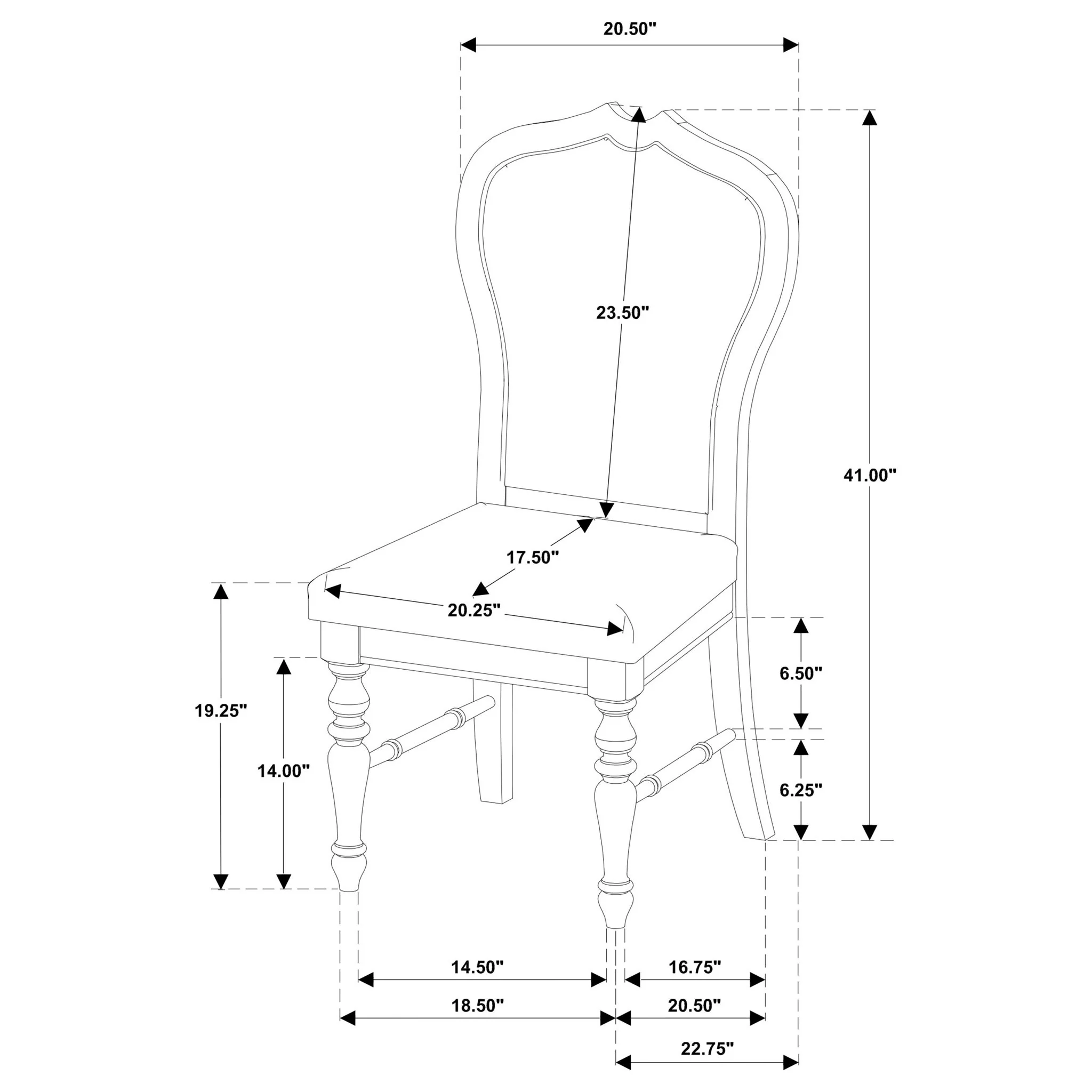 Claire - Upholstered Dining Side Chair (Set of 2) - Ivory - Image 6