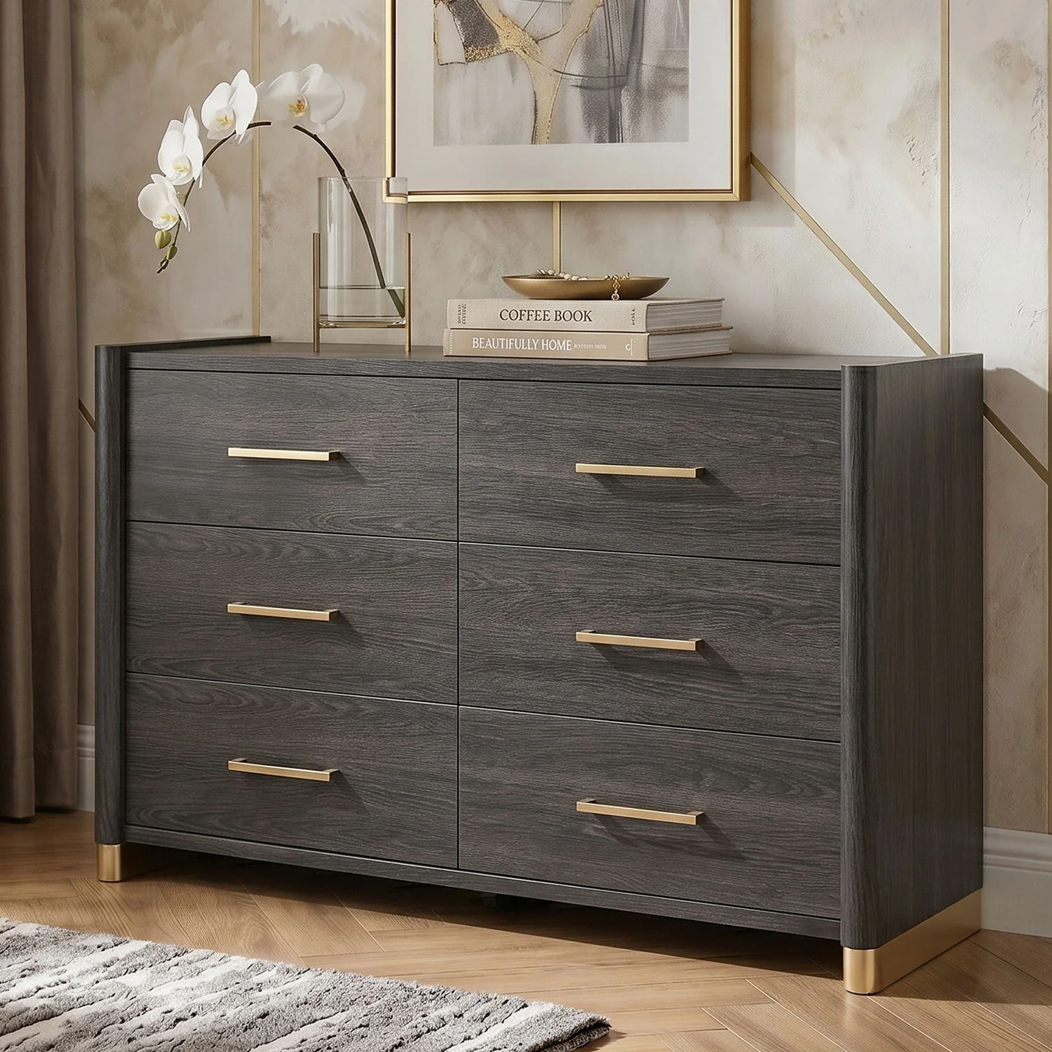 Clifton - 6 Drawer Dresser (Mirror Not Included) - Espresso - Image 4