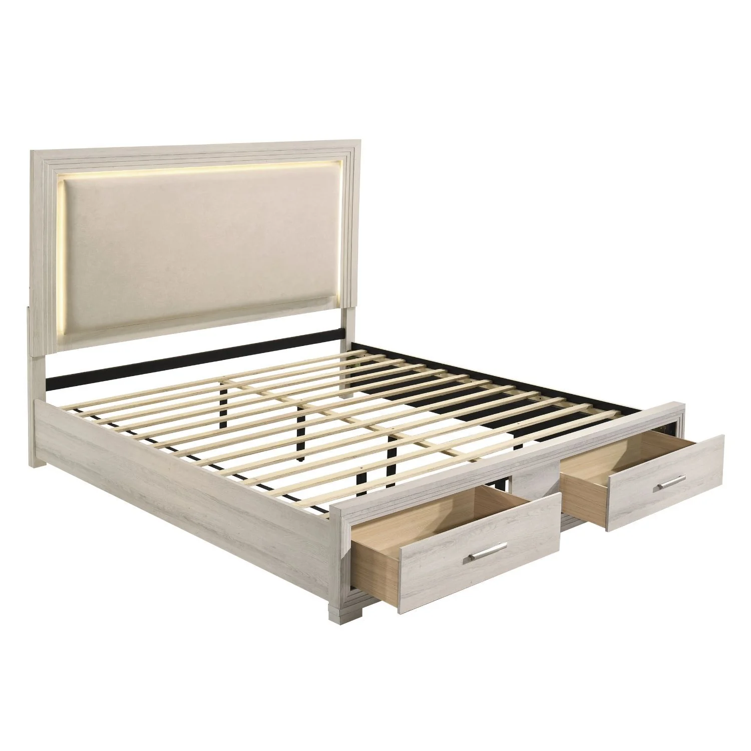 Colorado - Bedroom Set With Upholstered LED Headboard - Image 21