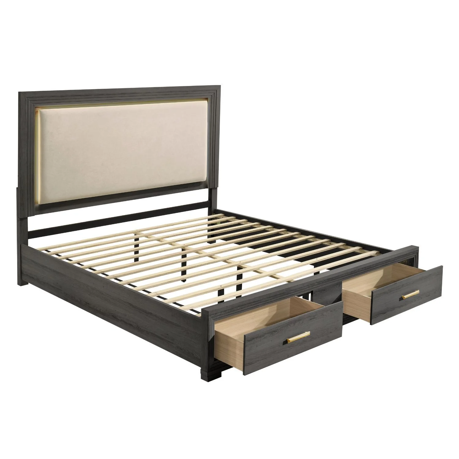 Colorado - Bedroom Set With Upholstered LED Headboard - Image 25