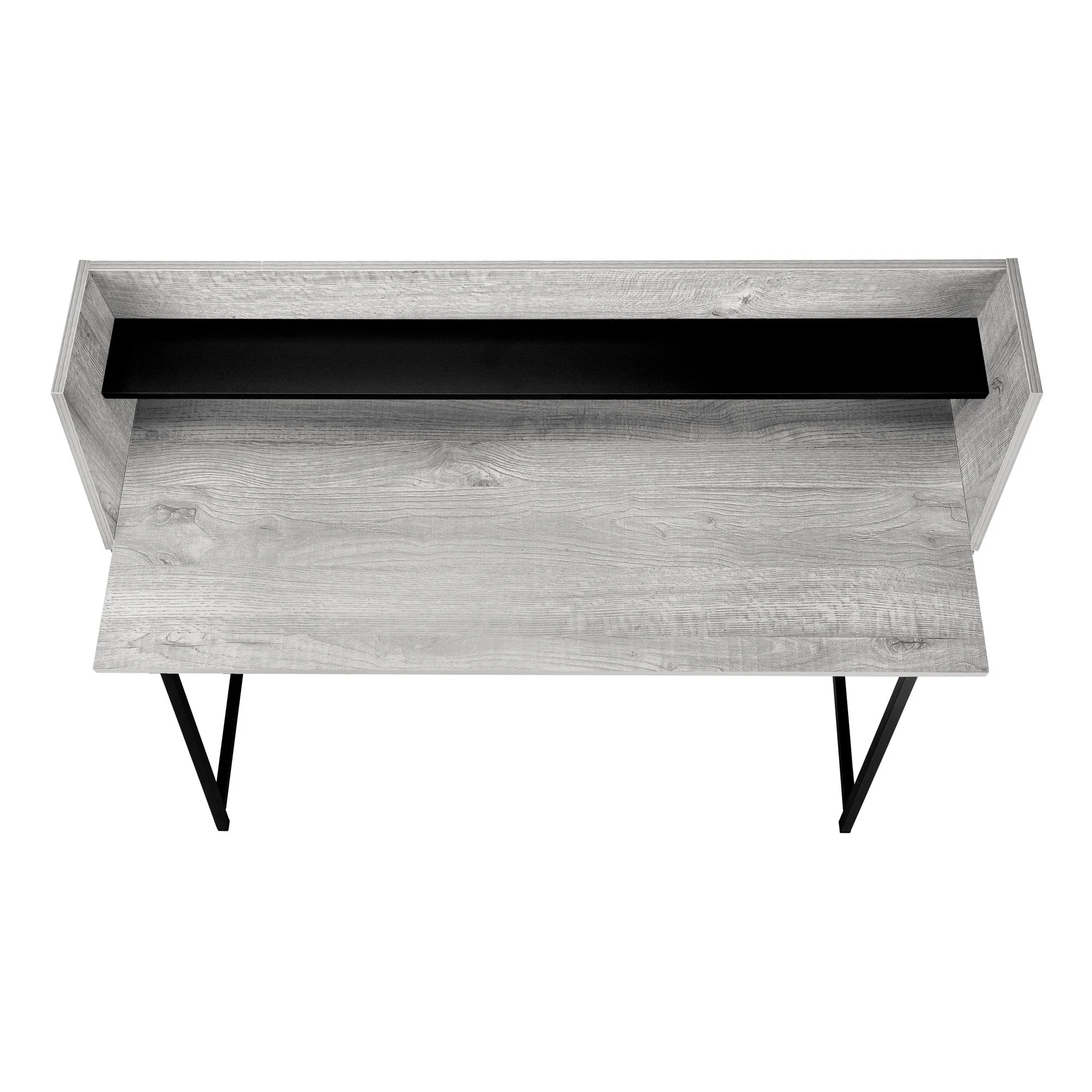 Computer Desk For Home Office, Laptop, Storage Shelves, Marble Look Contemporary & Modern - Image 36