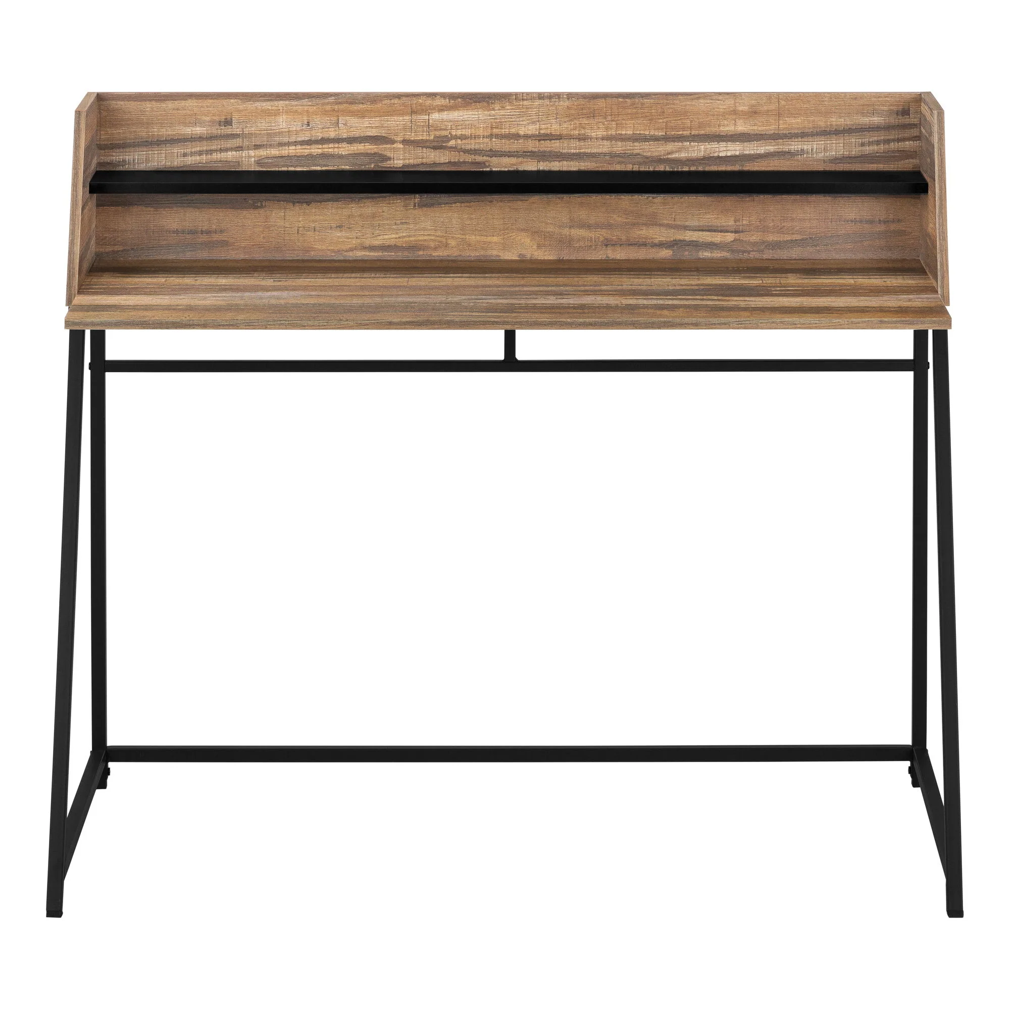 Computer Desk For Home Office, Laptop, Storage Shelves, Marble Look Contemporary & Modern - Image 43