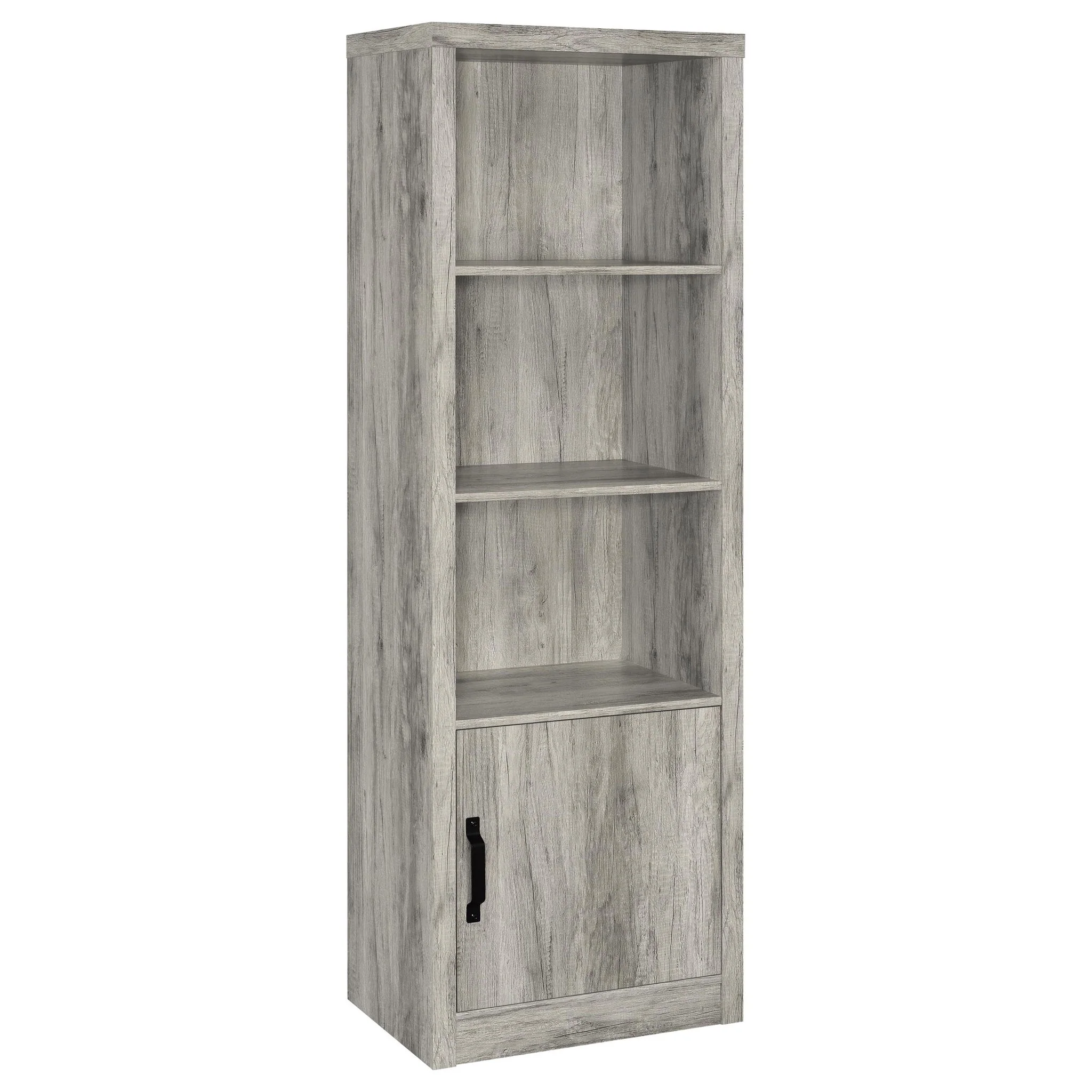 Conifer - 3 Shelf Media Tower - Gray