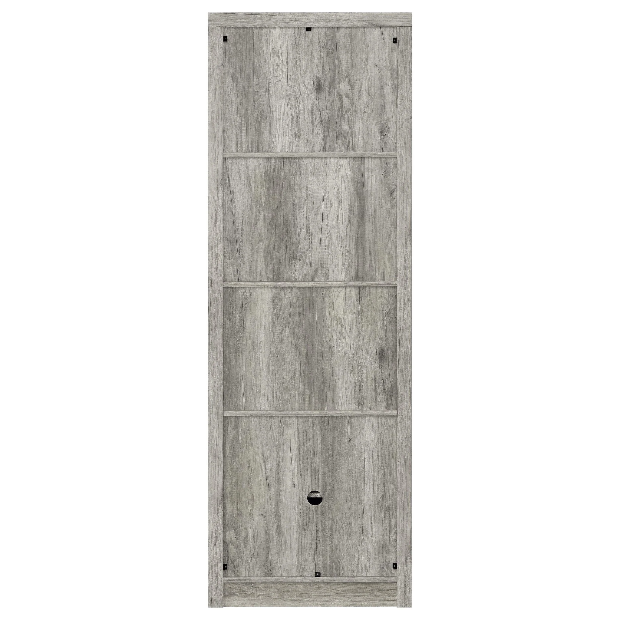 Conifer - 3 Shelf Media Tower - Gray - Image 2