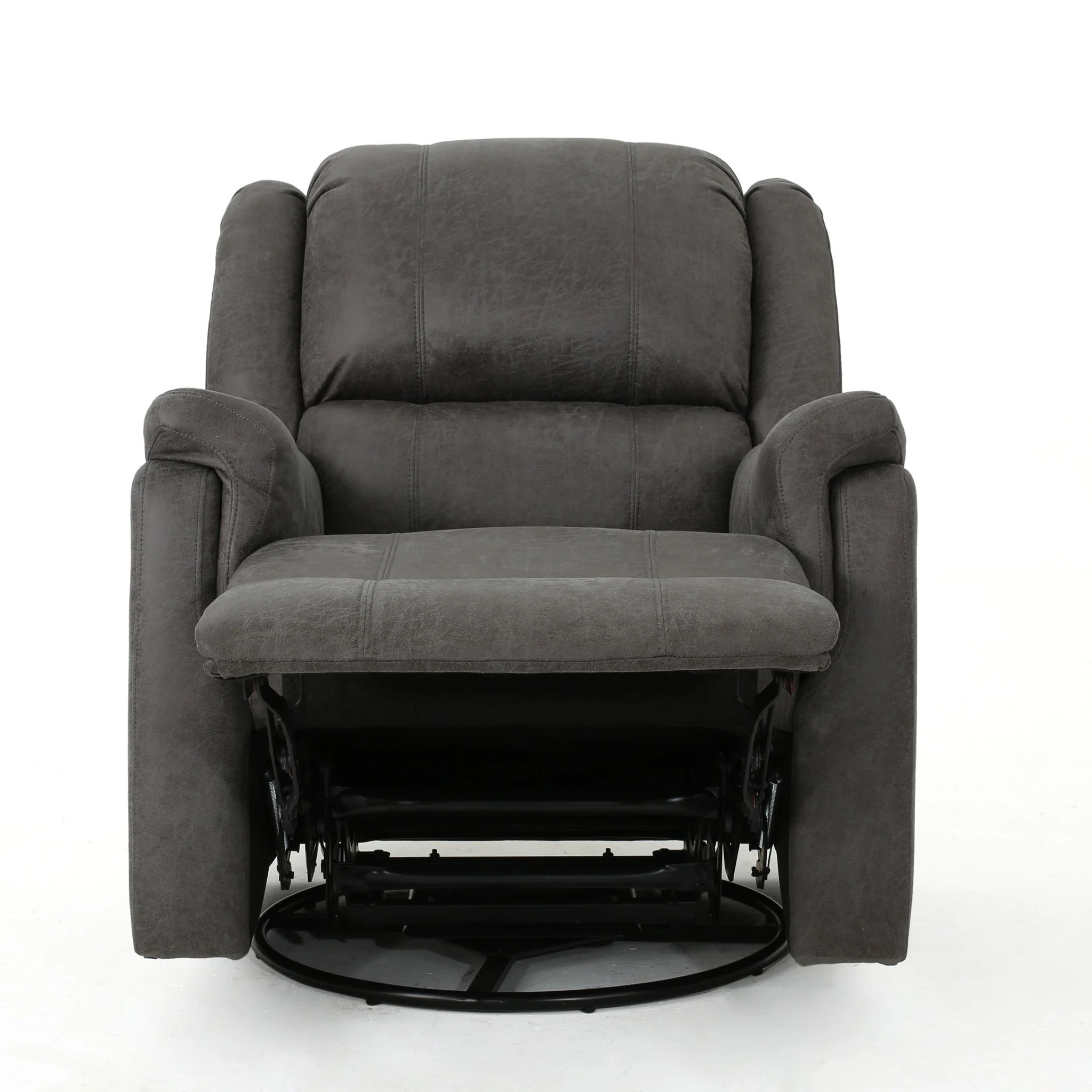 Contemporary Glider Recliner With Swivel Function - Image 5