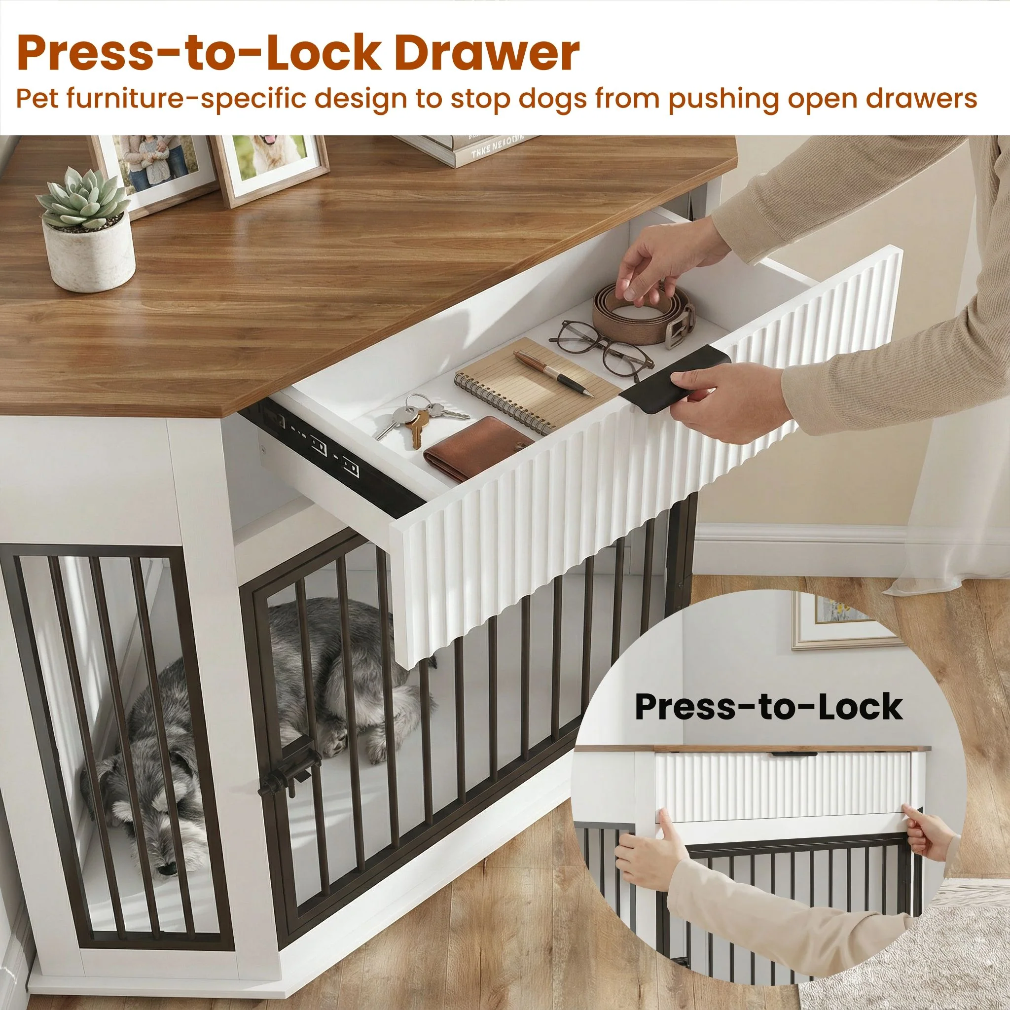 Corner Dog Crate - Image 15