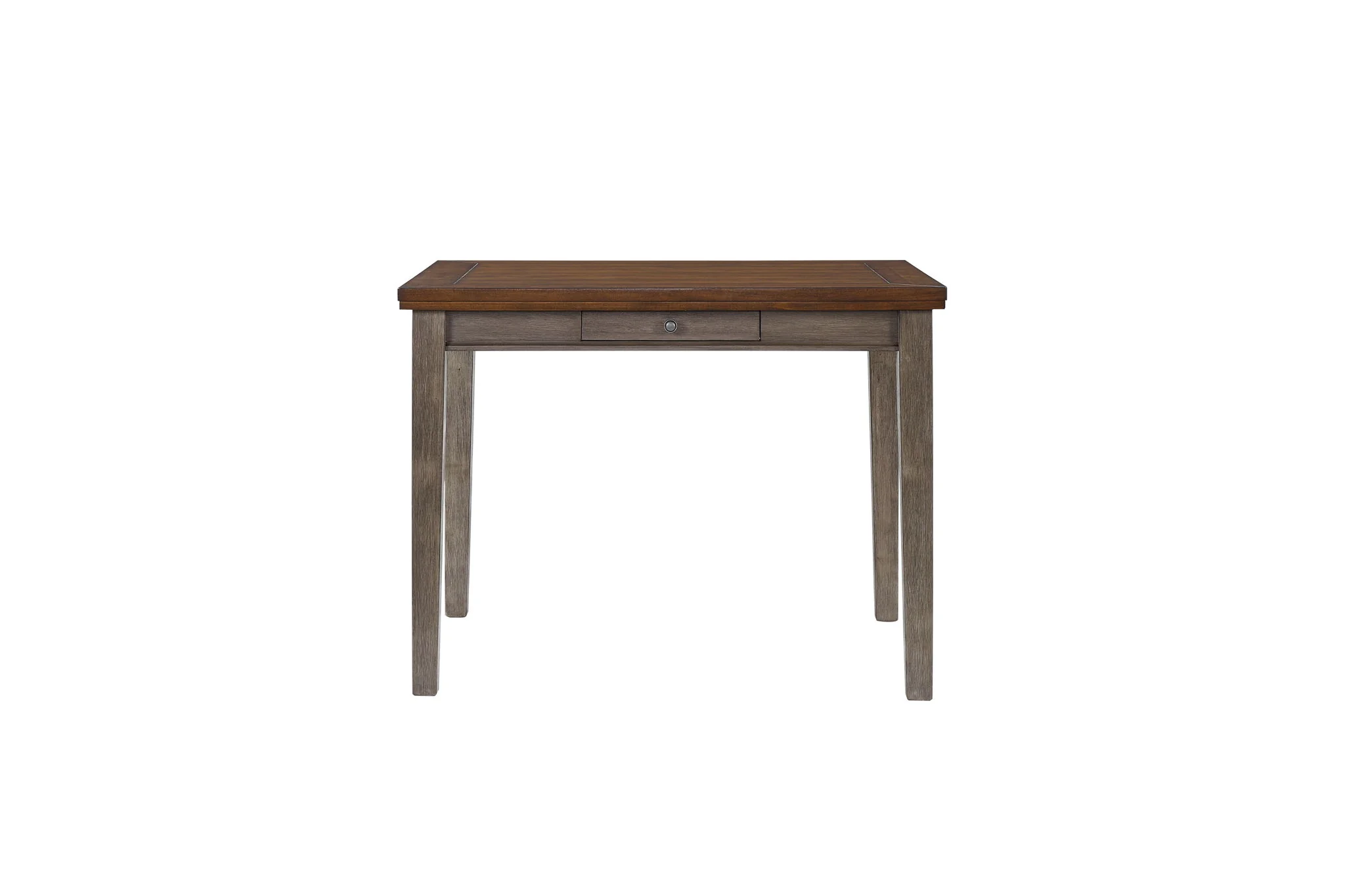 Counter Height 2 Tone 4 Drawer Dining Table - Gray - Image 2