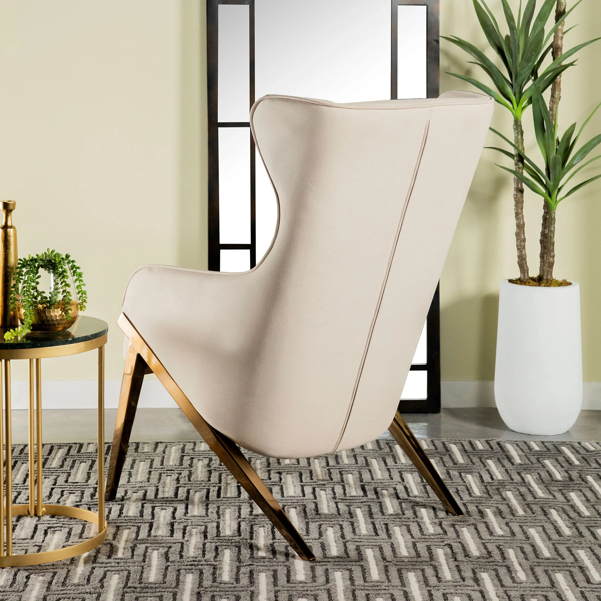 Crendon - Wingback Accent Chair - Image 6