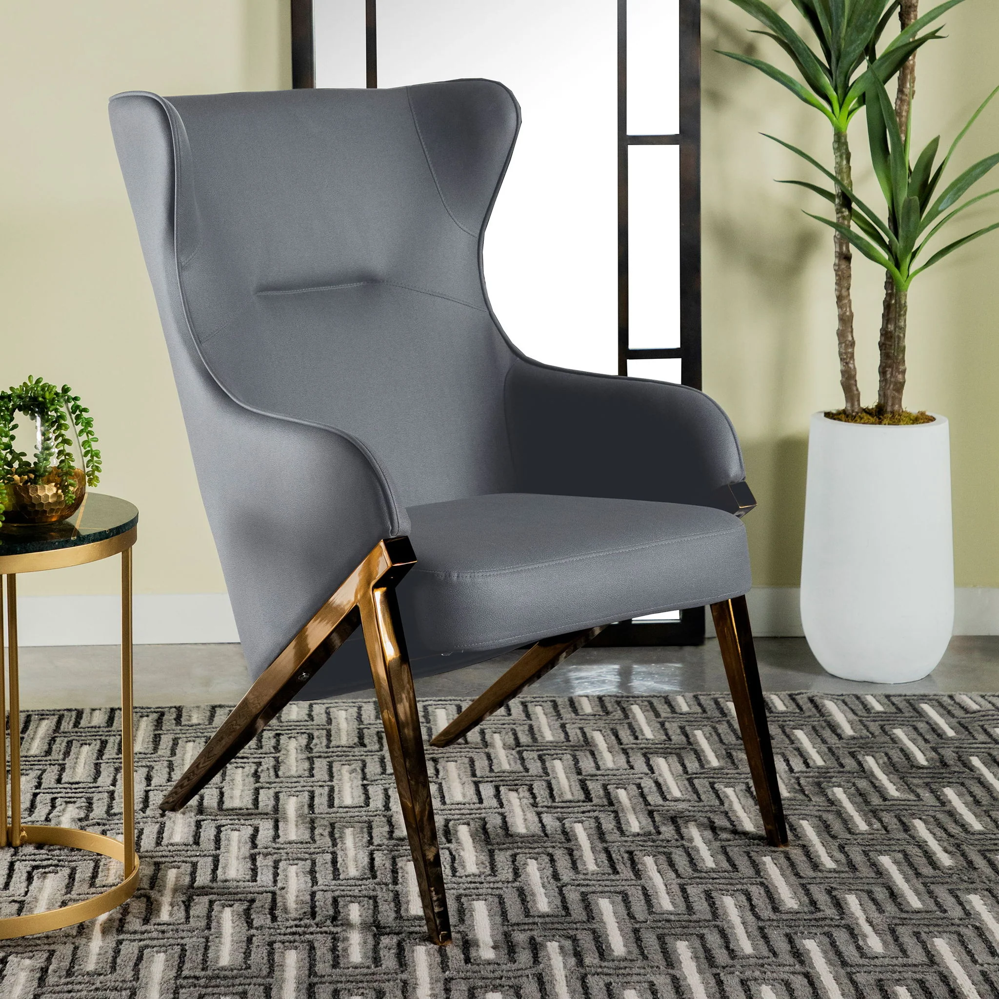 Crendon - Wingback Accent Chair - Image 8
