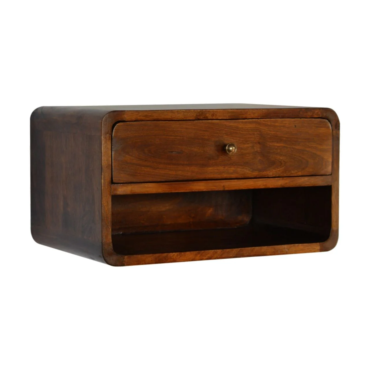 Curve Upper Slot Floating Nightstand - Image 35