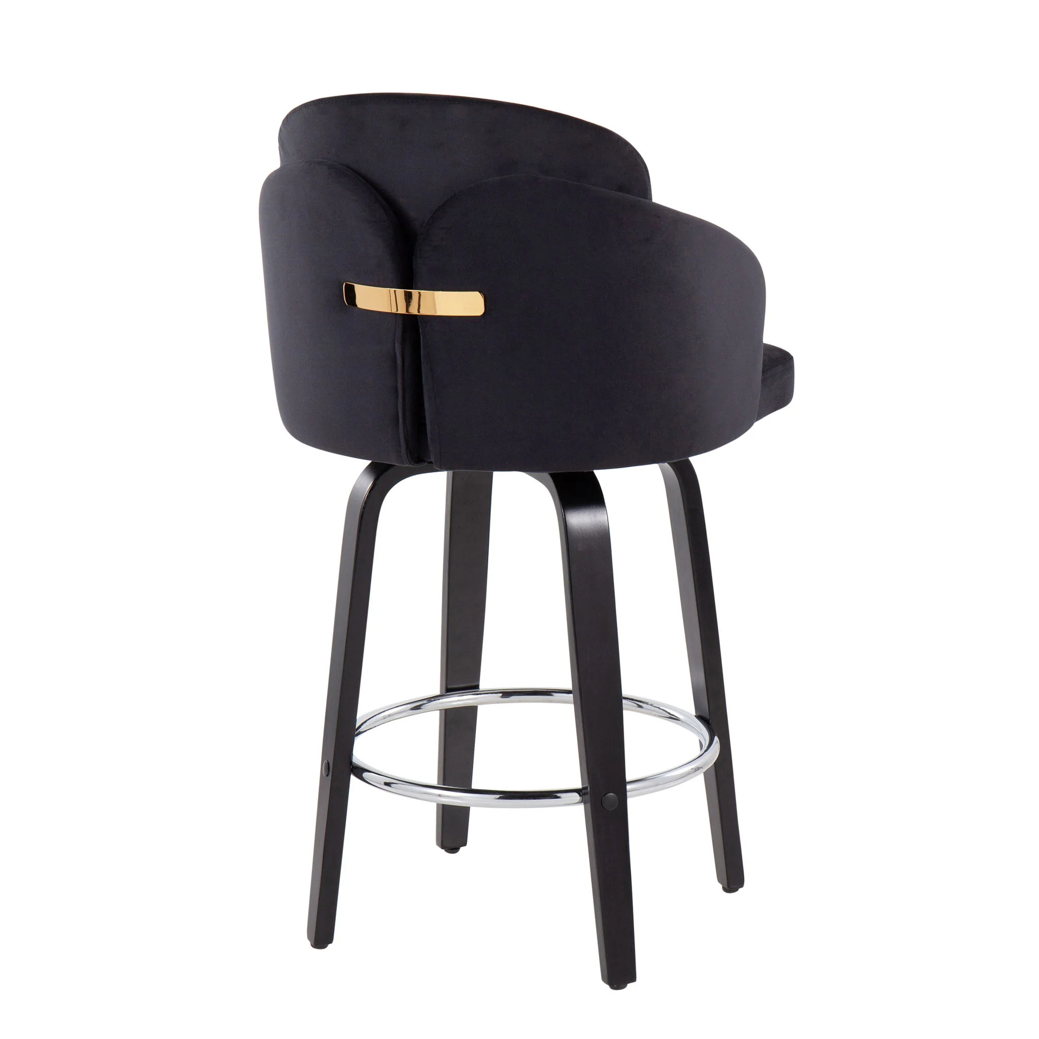 Dahlia - Contemporary Counter Stool Round Footrest (Set of 2) - Image 25