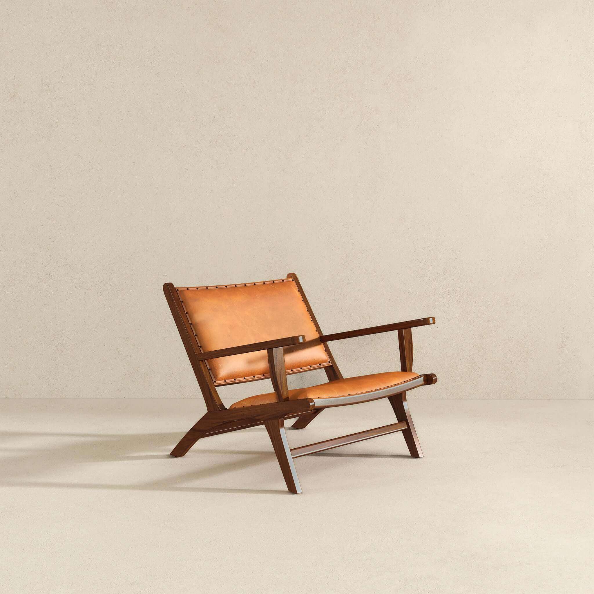 Daniel - Arm Chair - Brown / Tan - Image 3