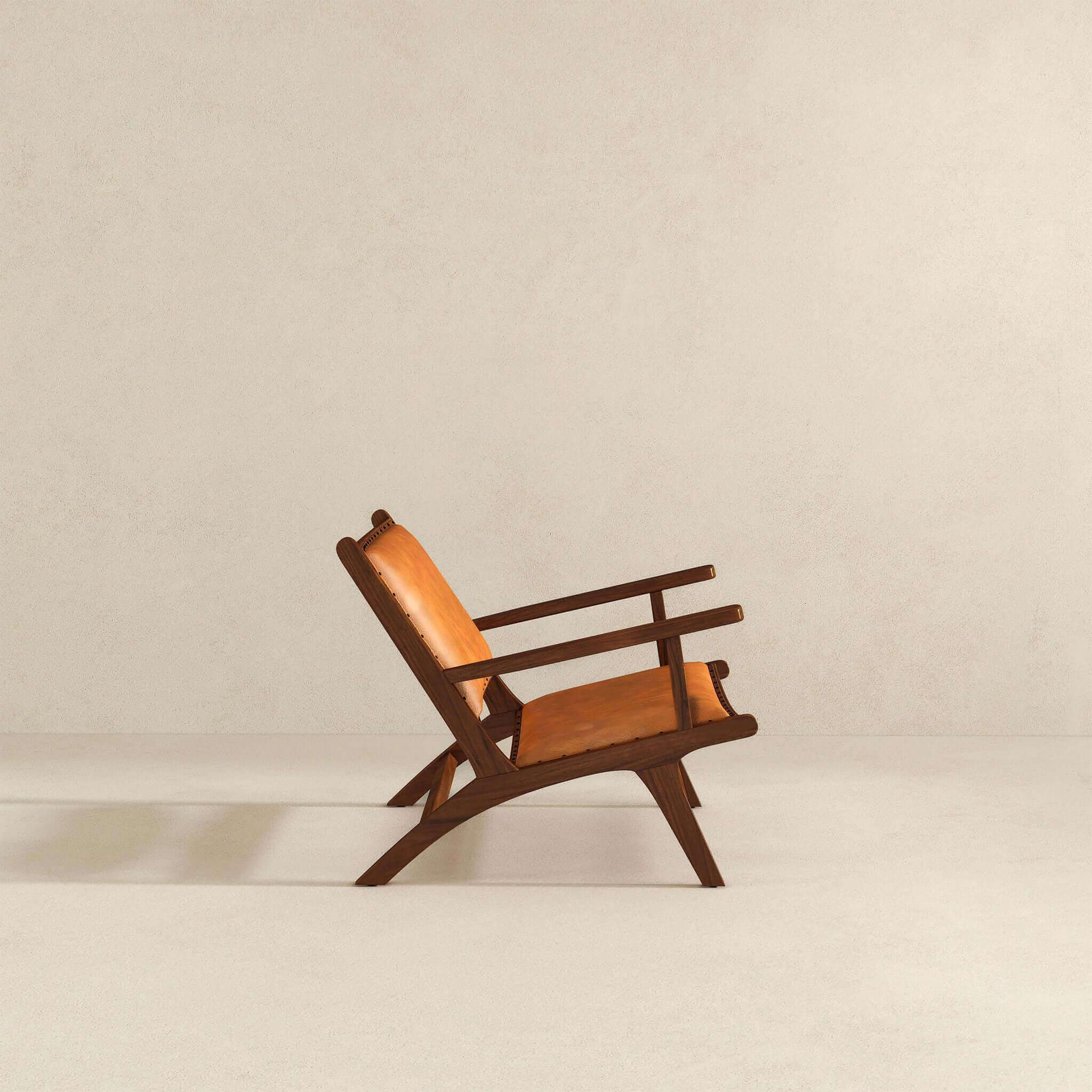 Daniel - Arm Chair - Brown / Tan - Image 6