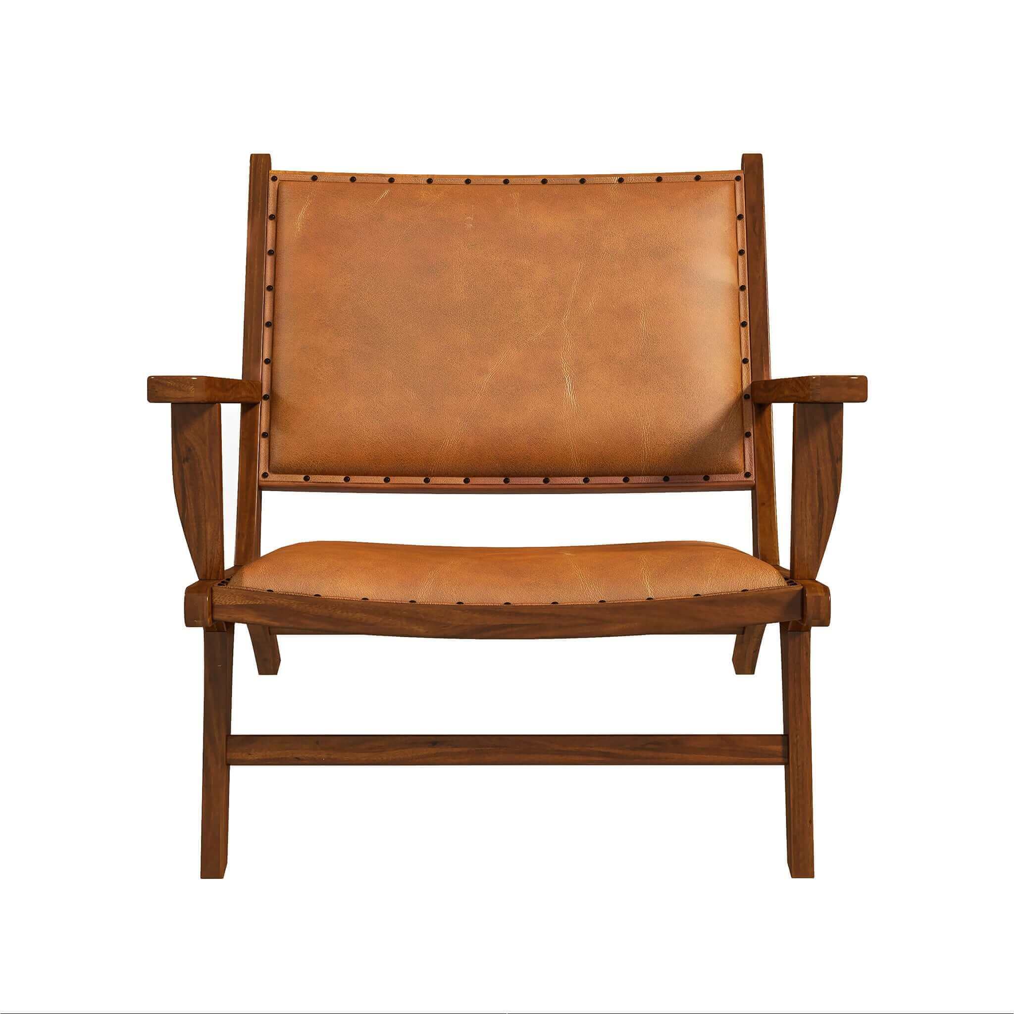 Daniel - Arm Chair - Brown / Tan - Image 9