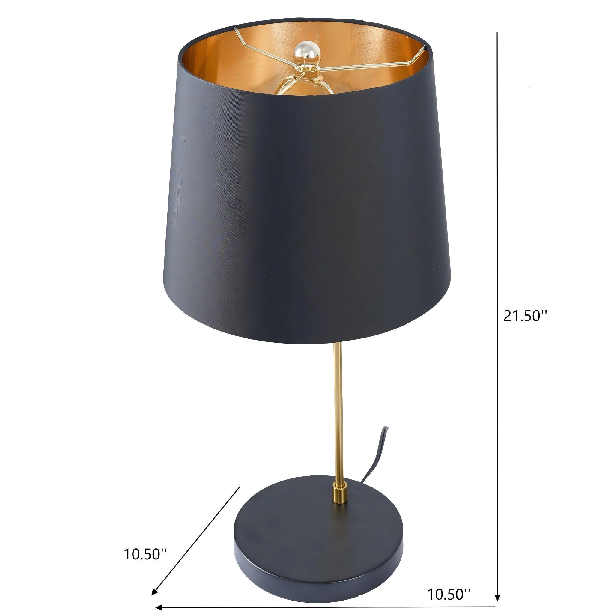 Desk Lamp For Bedside And Table Use - Black - Image 8