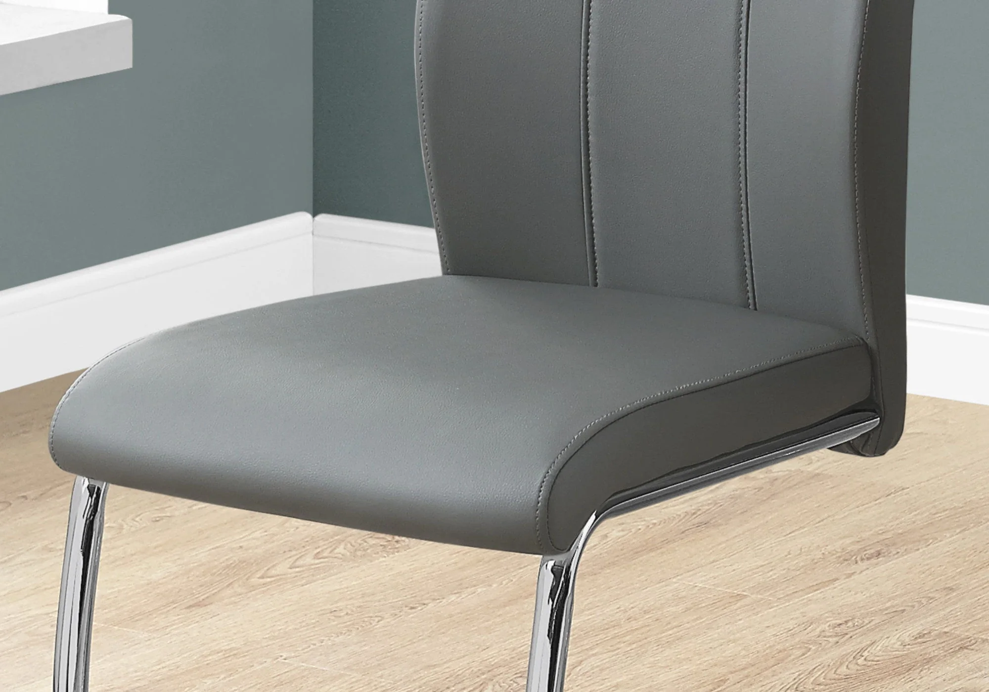 Dining Chair, Side Upholstered For Dining Room, Contemporary & Modern (Set of 2) - Image 9
