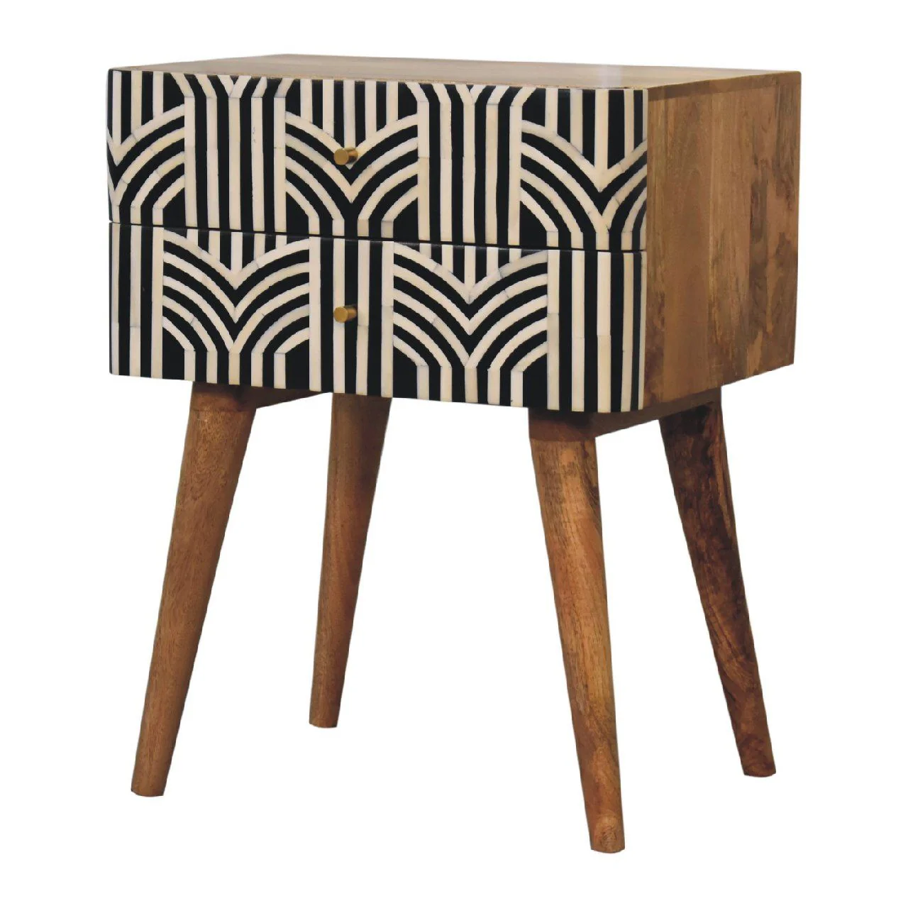 Edessa Bone Inlay Bedside - Image 8