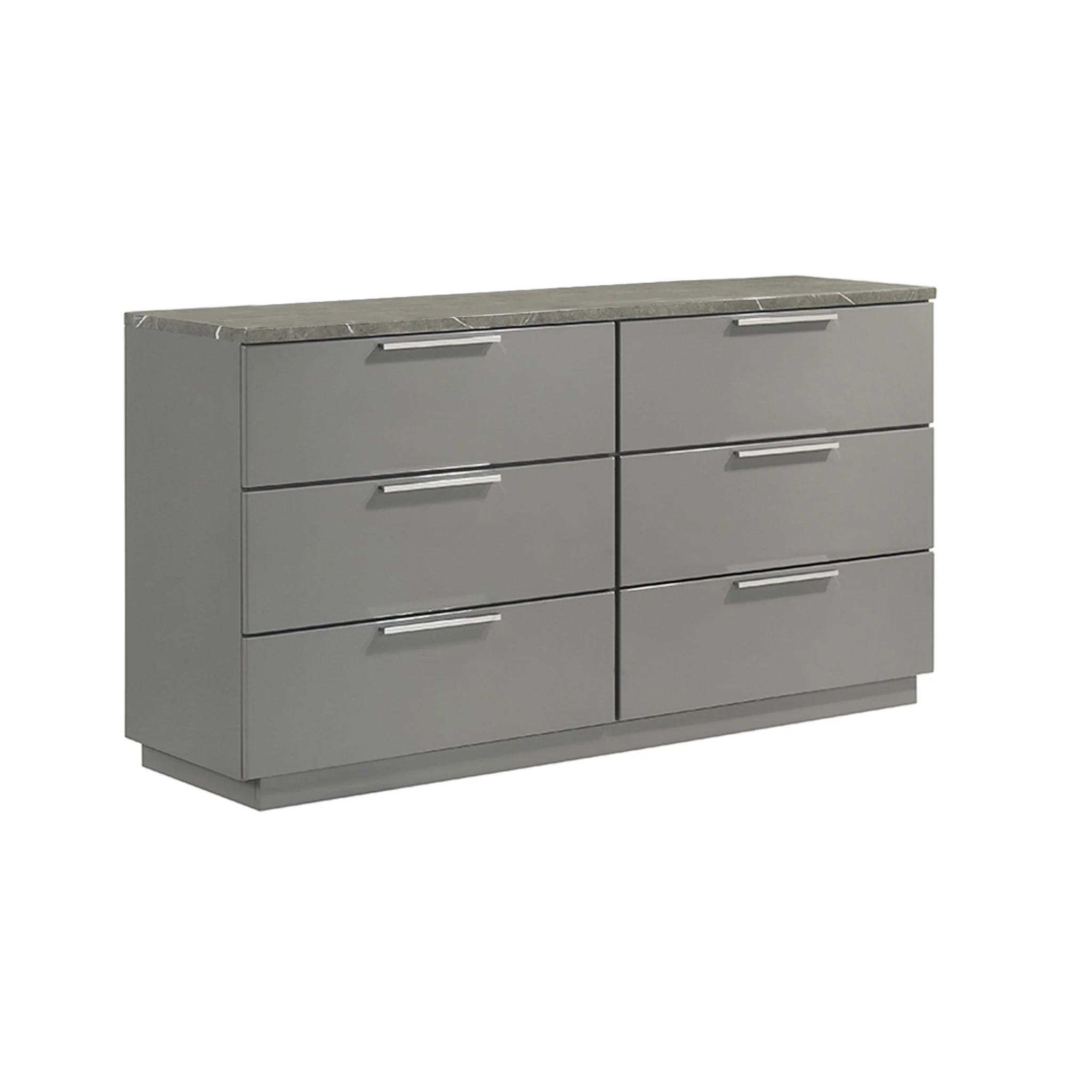 Elara - Dresser With Spacious Drawers - Gray