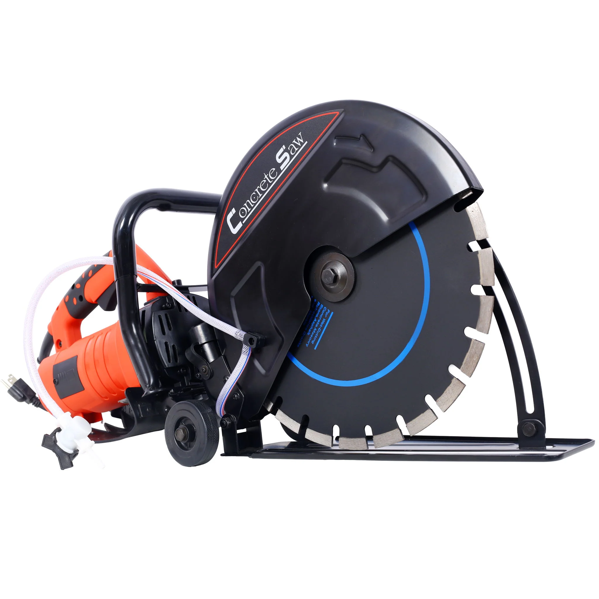 Electric 14" Cut Off Saw With Wet / Dry Functionality And Water Line Attachment Metal, 30" Length - Black - Image 5