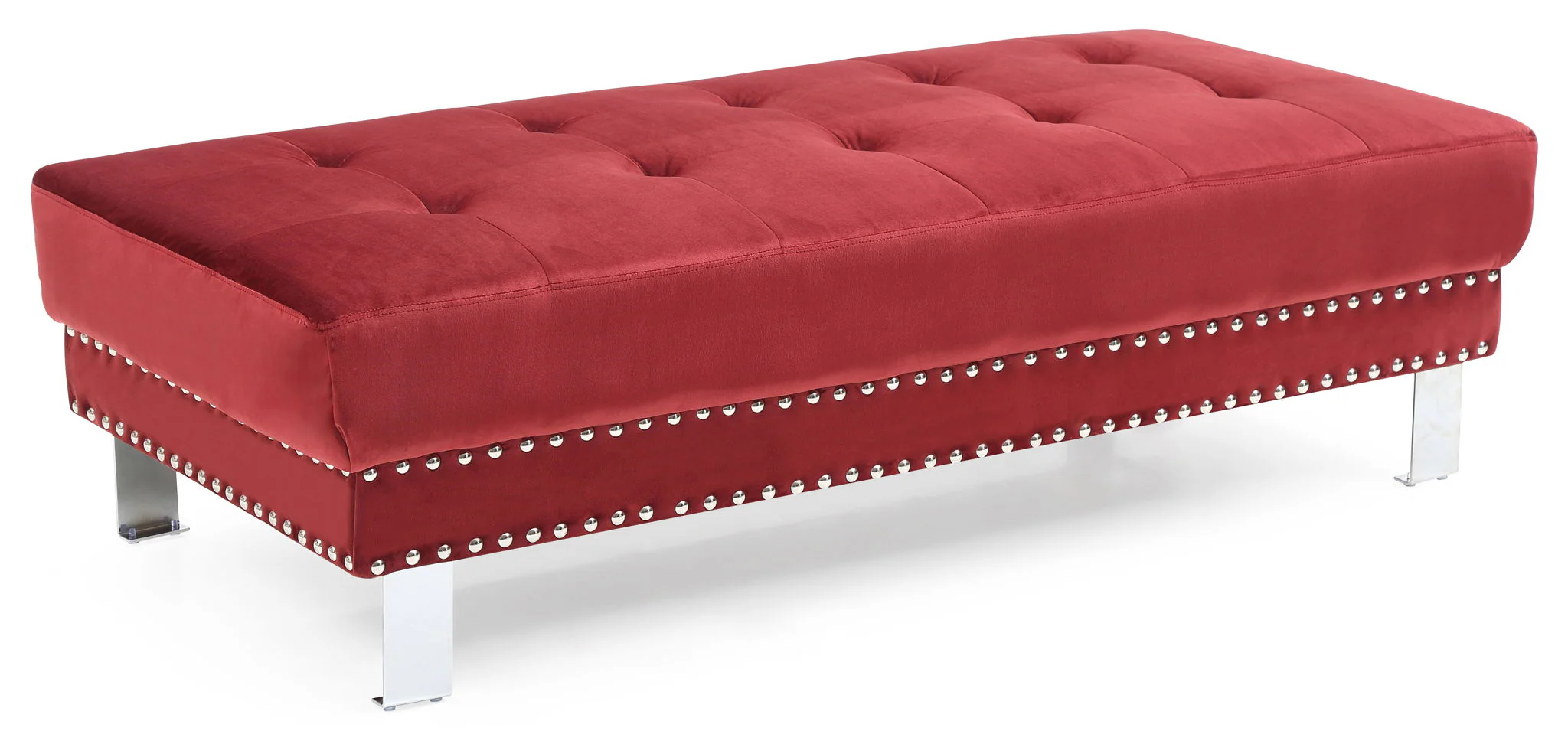 Elegant Contemporary Ottoman - Image 3