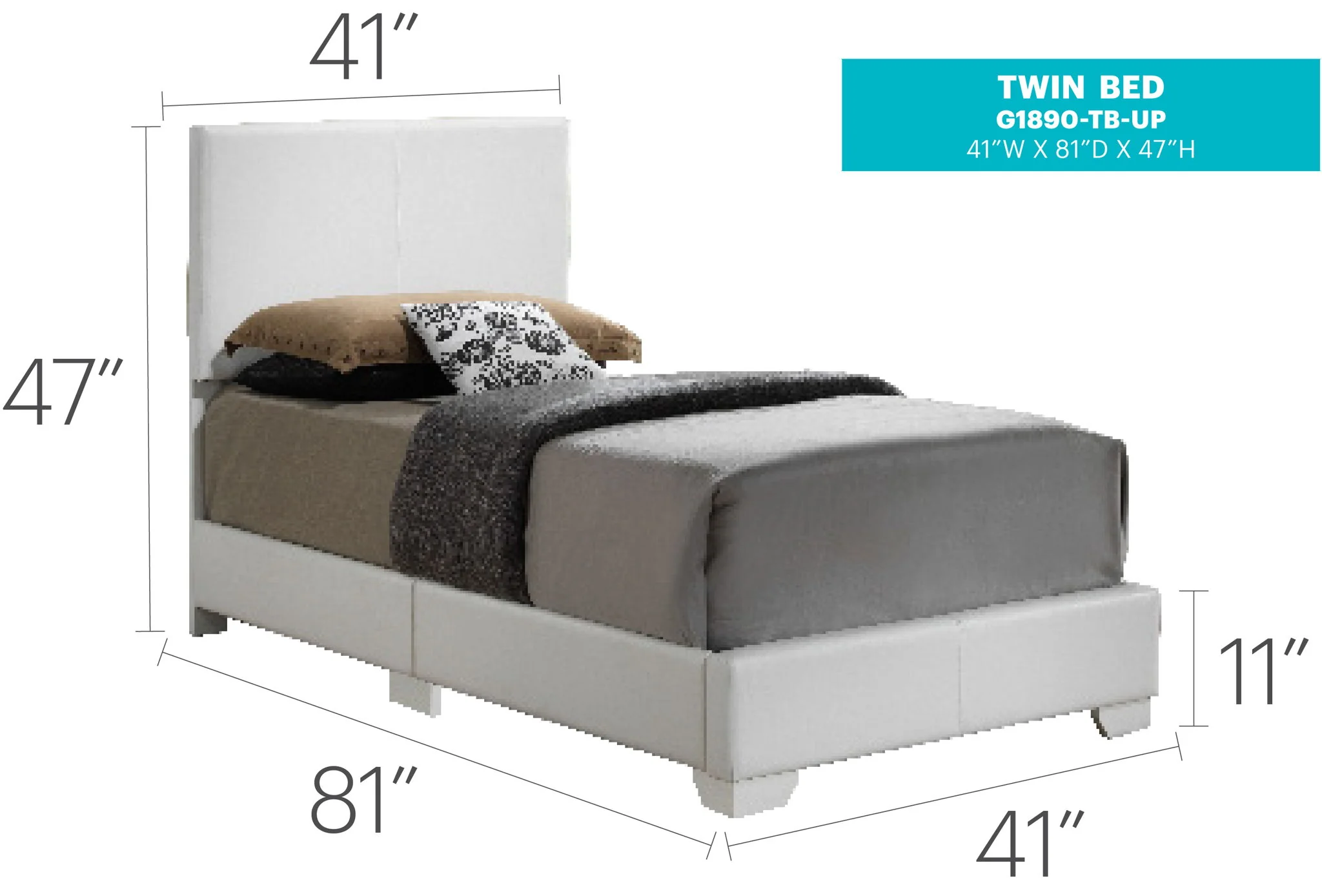 Elegant Platform Bed For Relaxed Spaces - Image 47